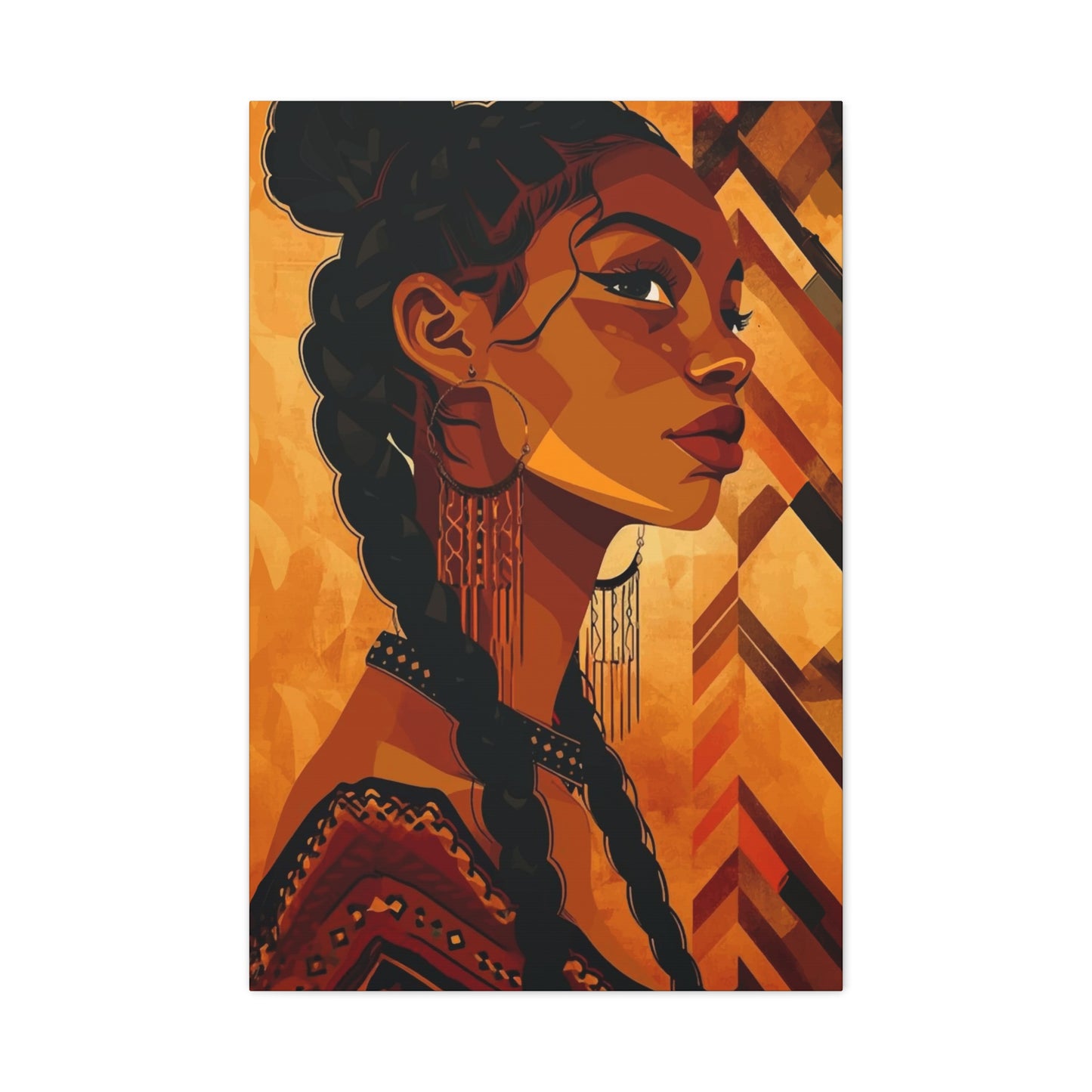 African Woman Wall Art & Canvas Prints
