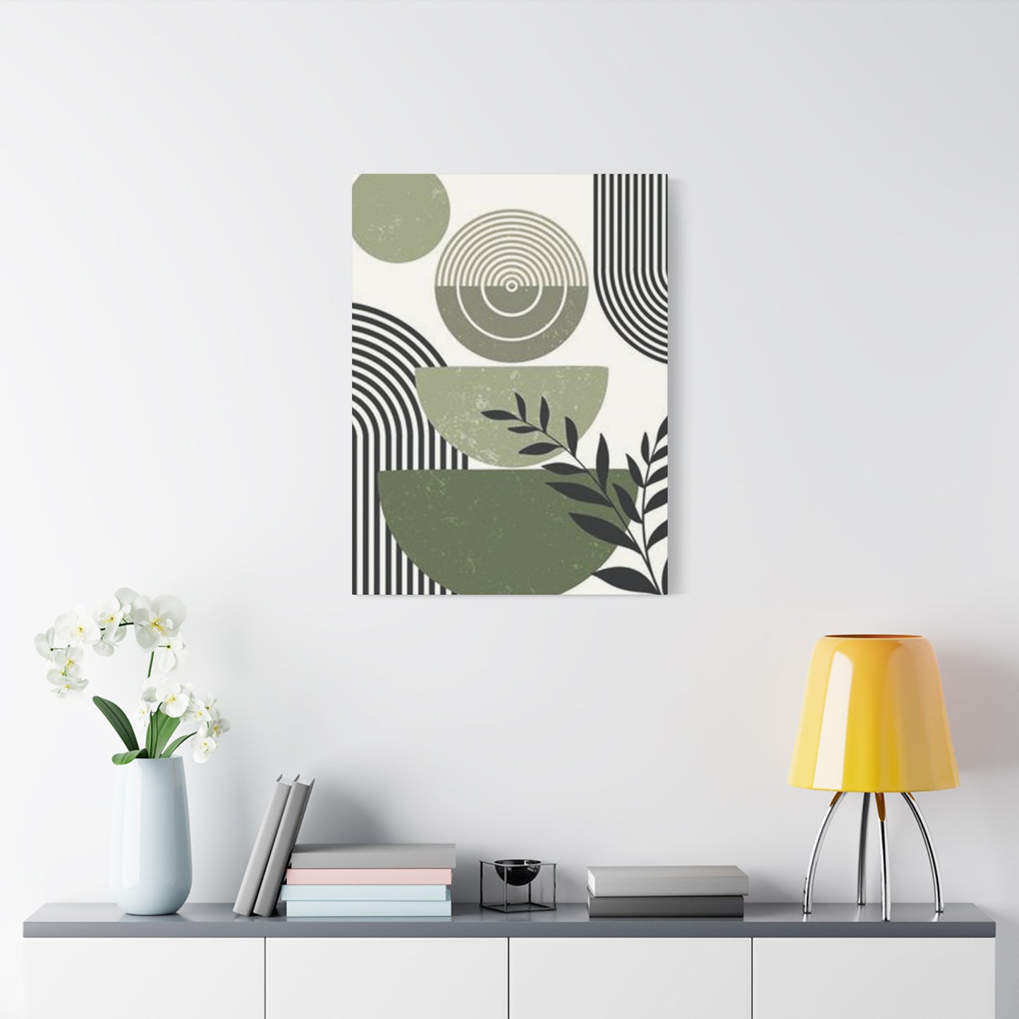 Abstract Shapes Painting Wall Art & Canvas Prints