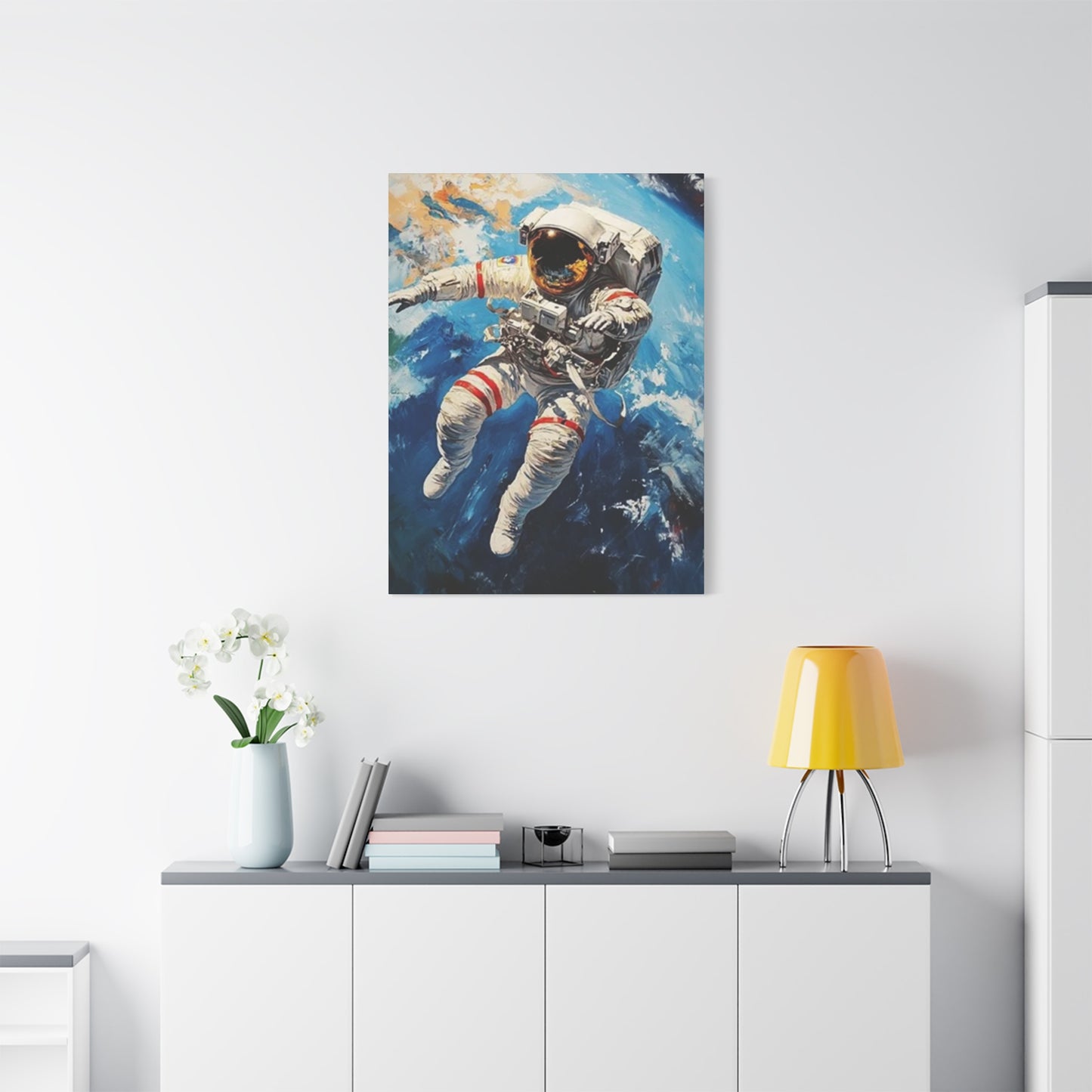 Astronaut In Space Wall Art & Canvas Prints