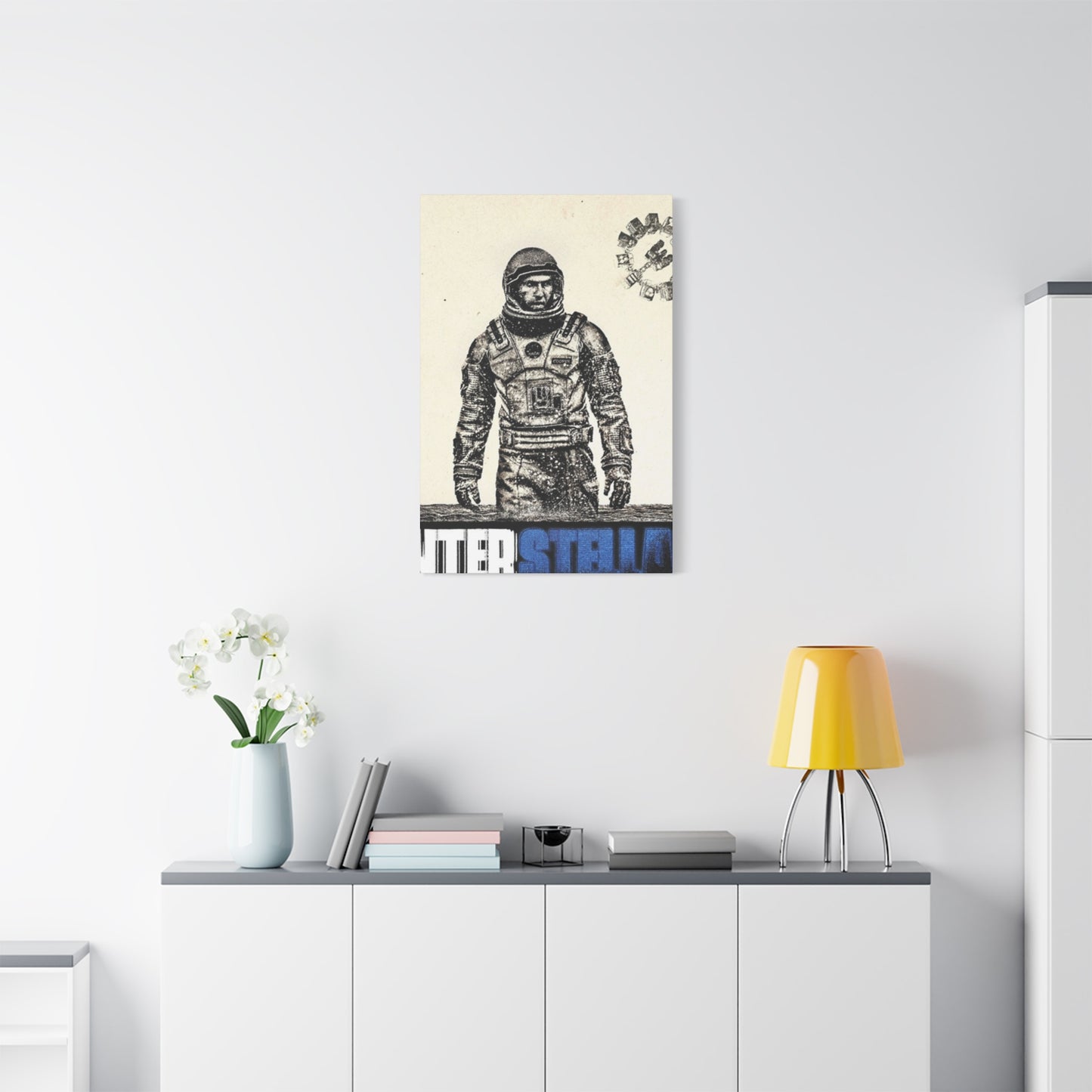 Interstellar Movie Poster Wall Art & Canvas Prints