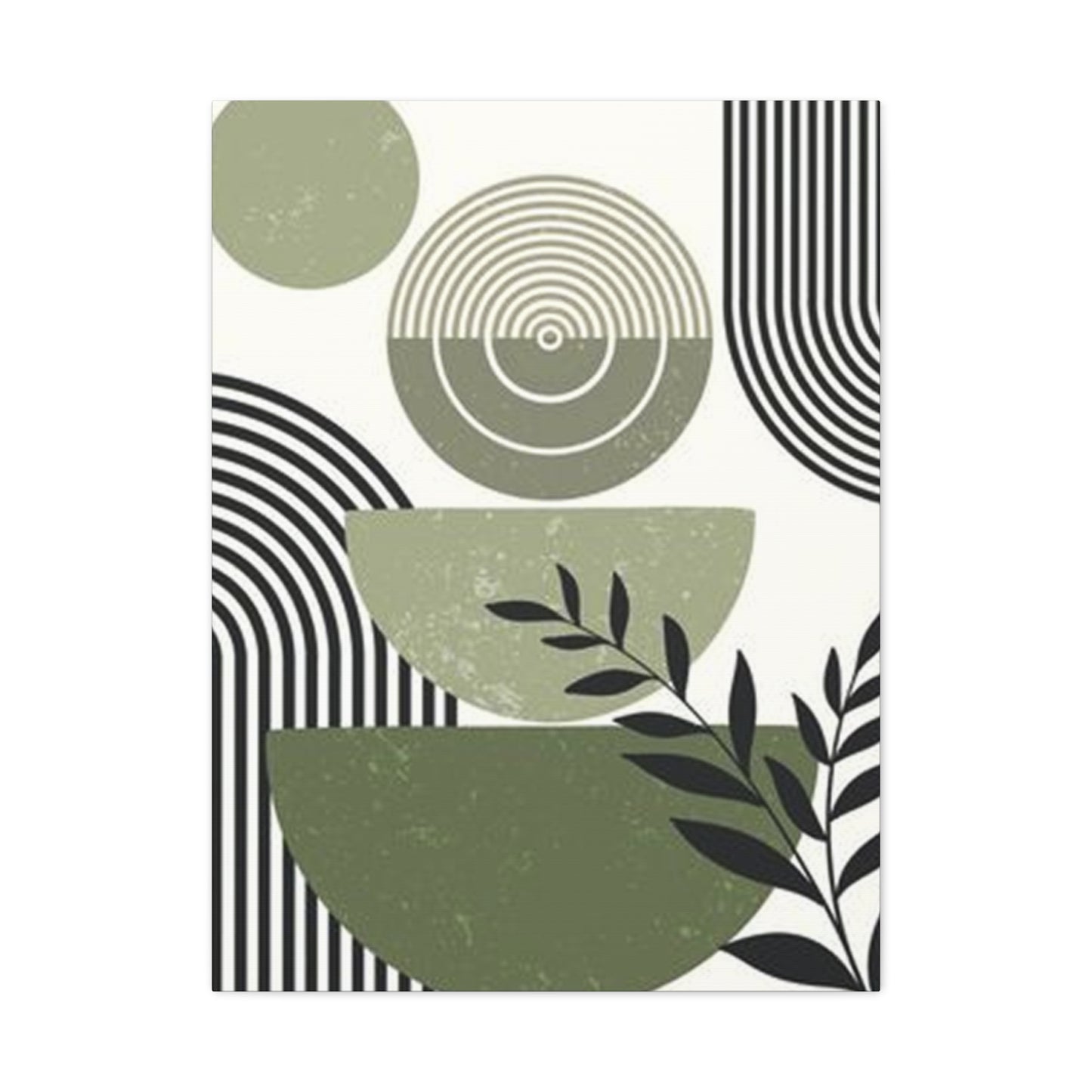 Abstract Shapes Painting Wall Art & Canvas Prints