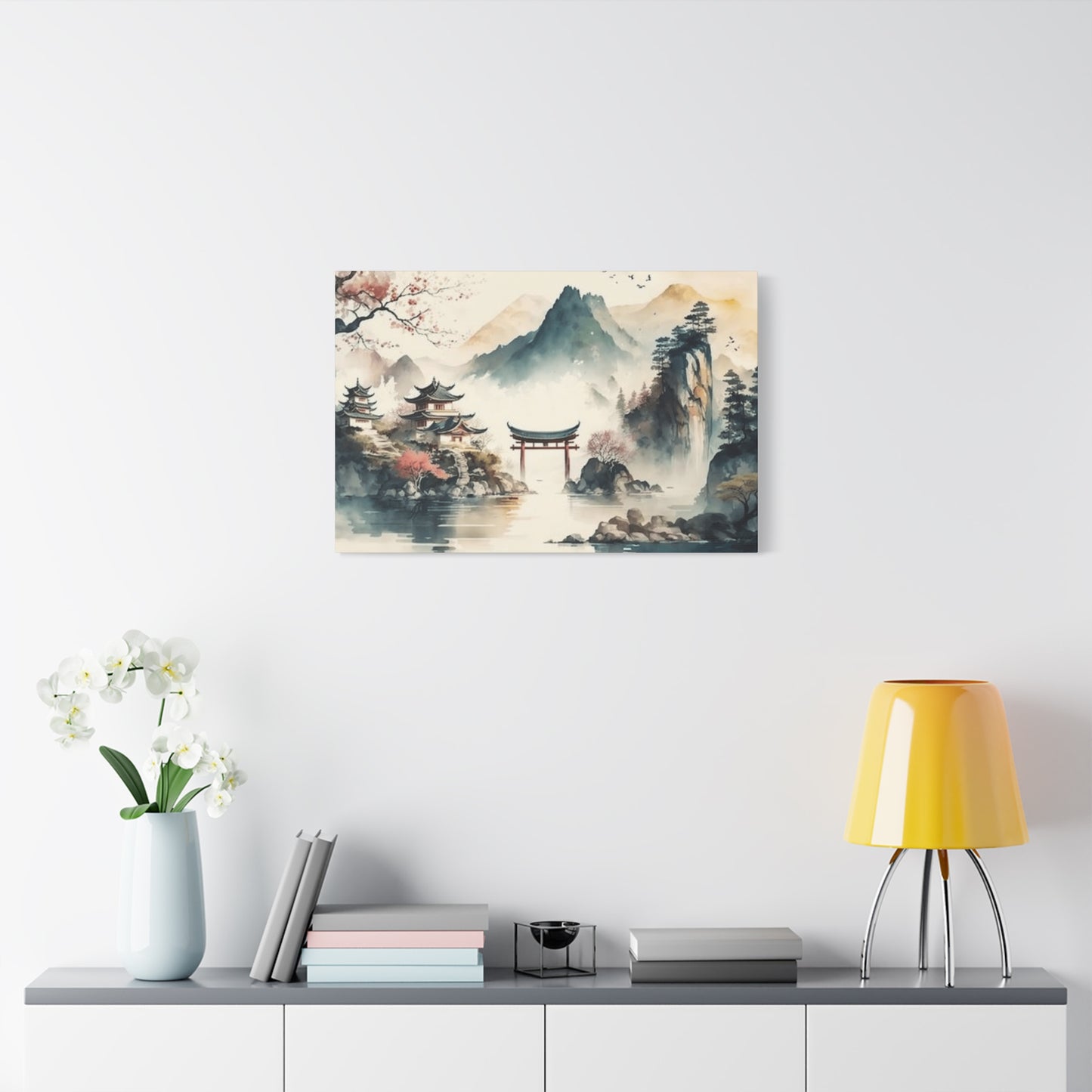Zen Garden Gateway Wall Art & Canvas Prints