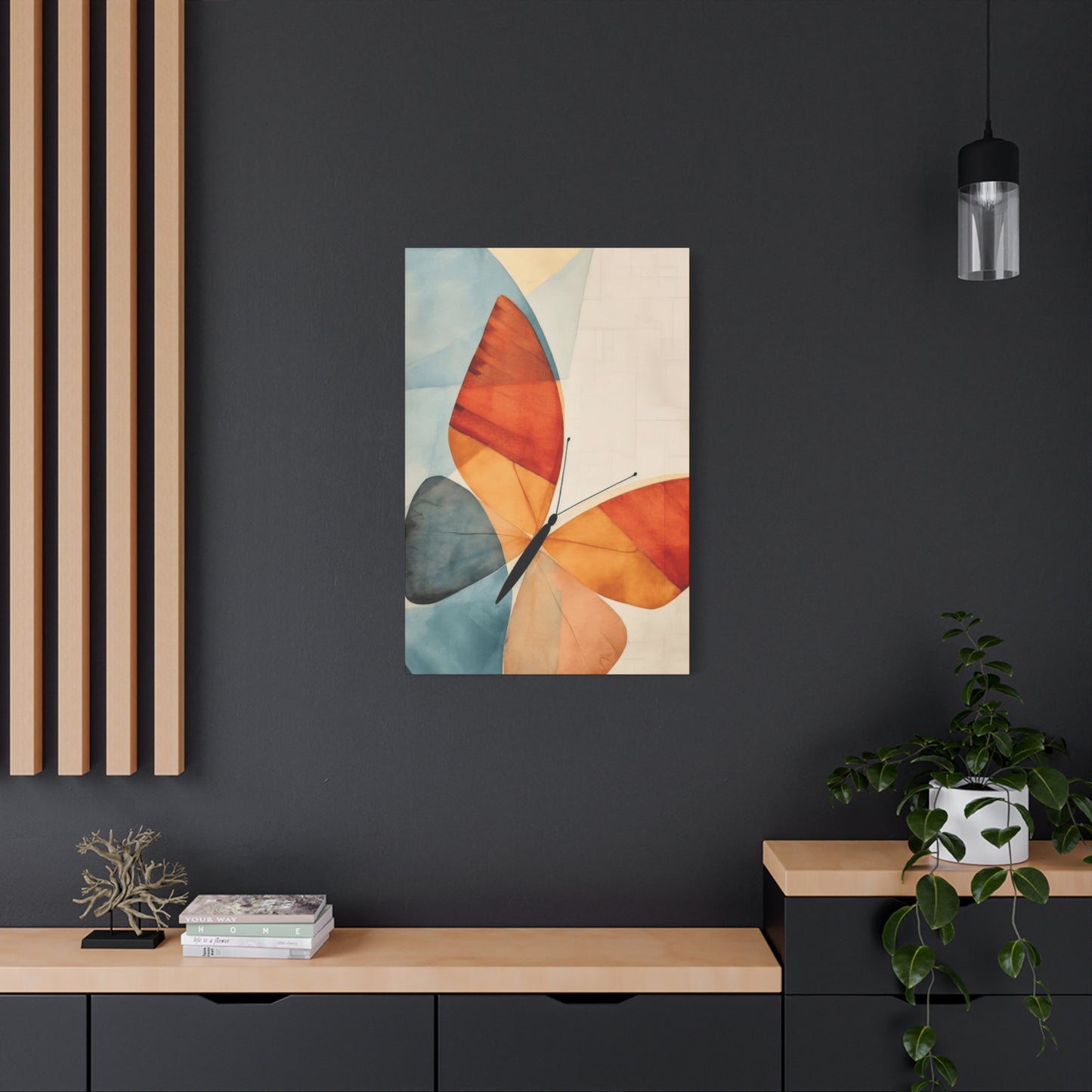 Abstract Butterfly Painting Wall Art & Canvas Prints