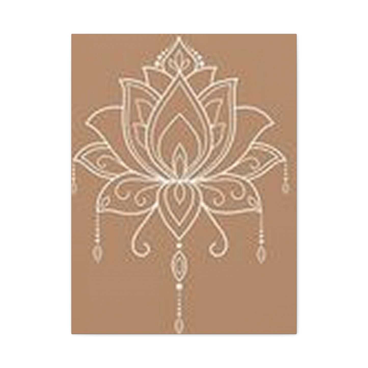 Mandala Buddha Lotus Poster Wall Art & Canvas Prints