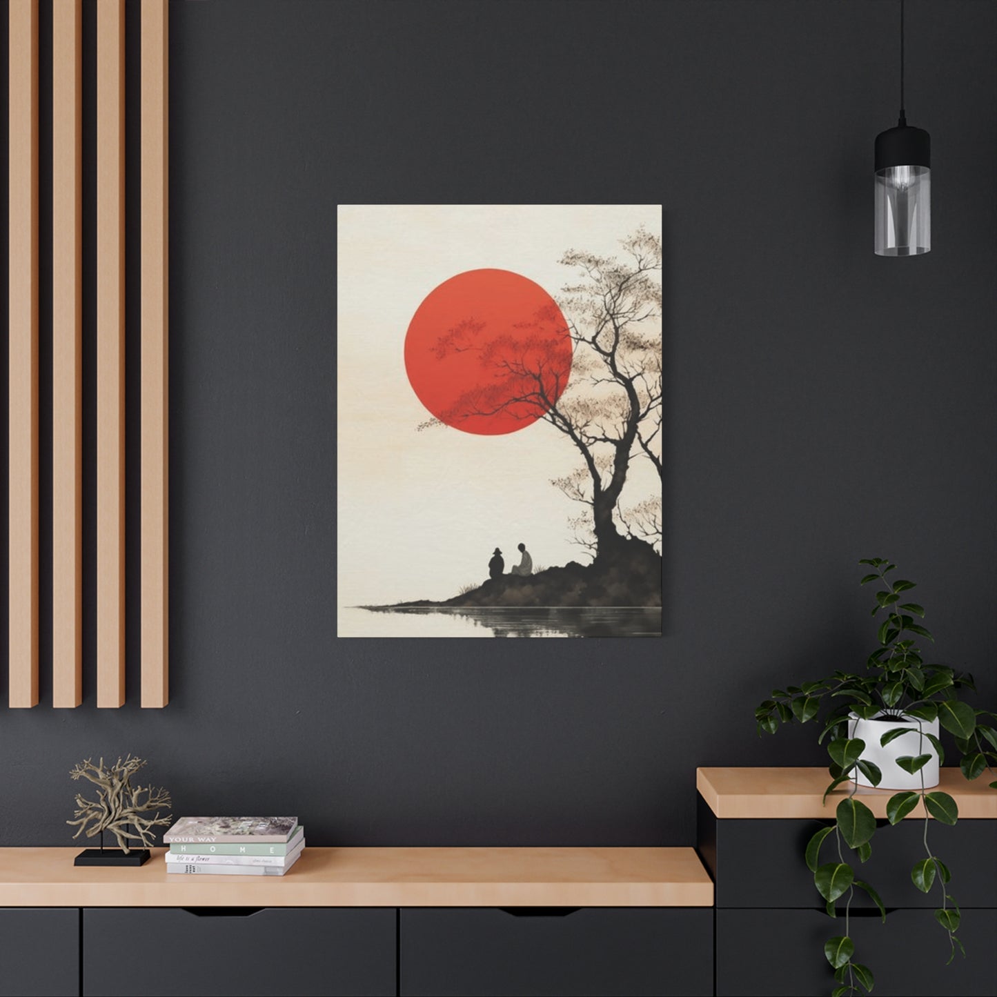 Red Sun Wall Art & Canvas Prints