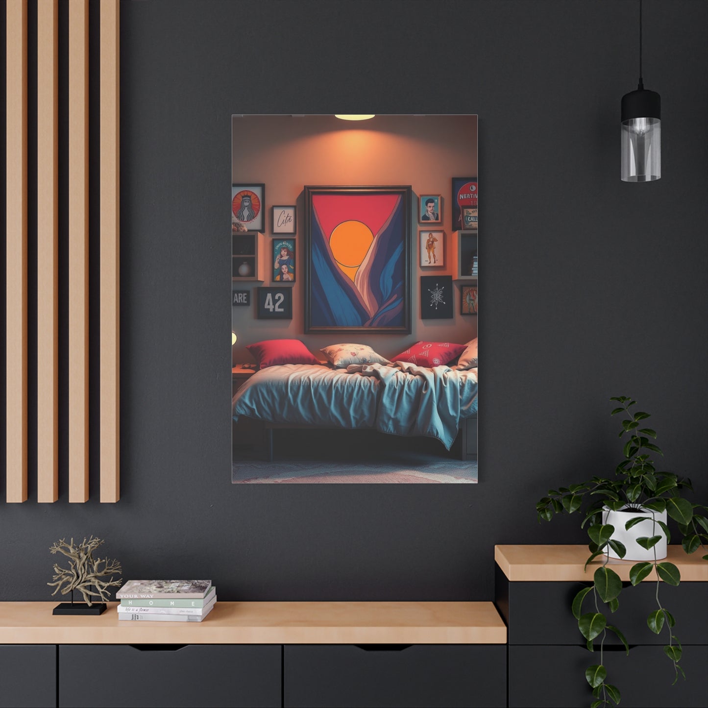 Dorm Room Art Canvas Art 4 Wall Art & Canvas Print