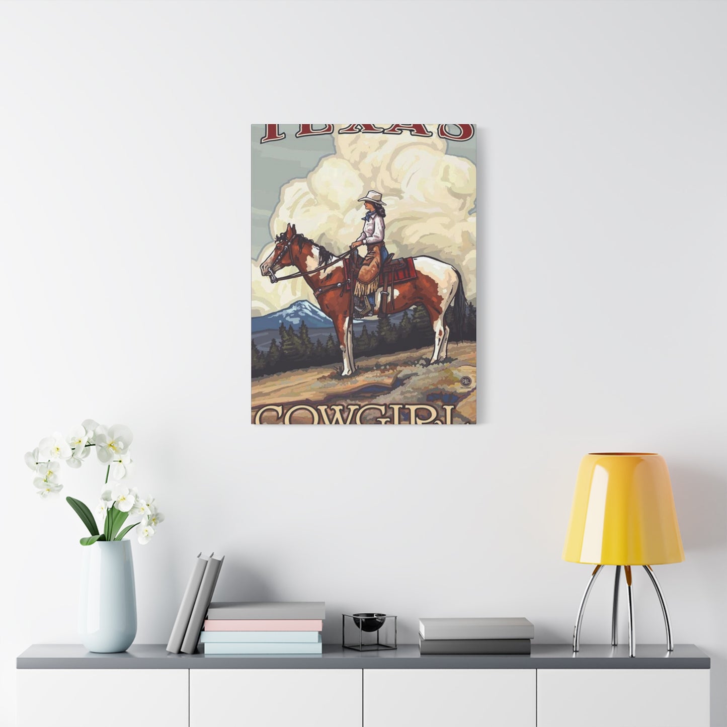 Texas Cowgirl Wall Art & Canvas Prints