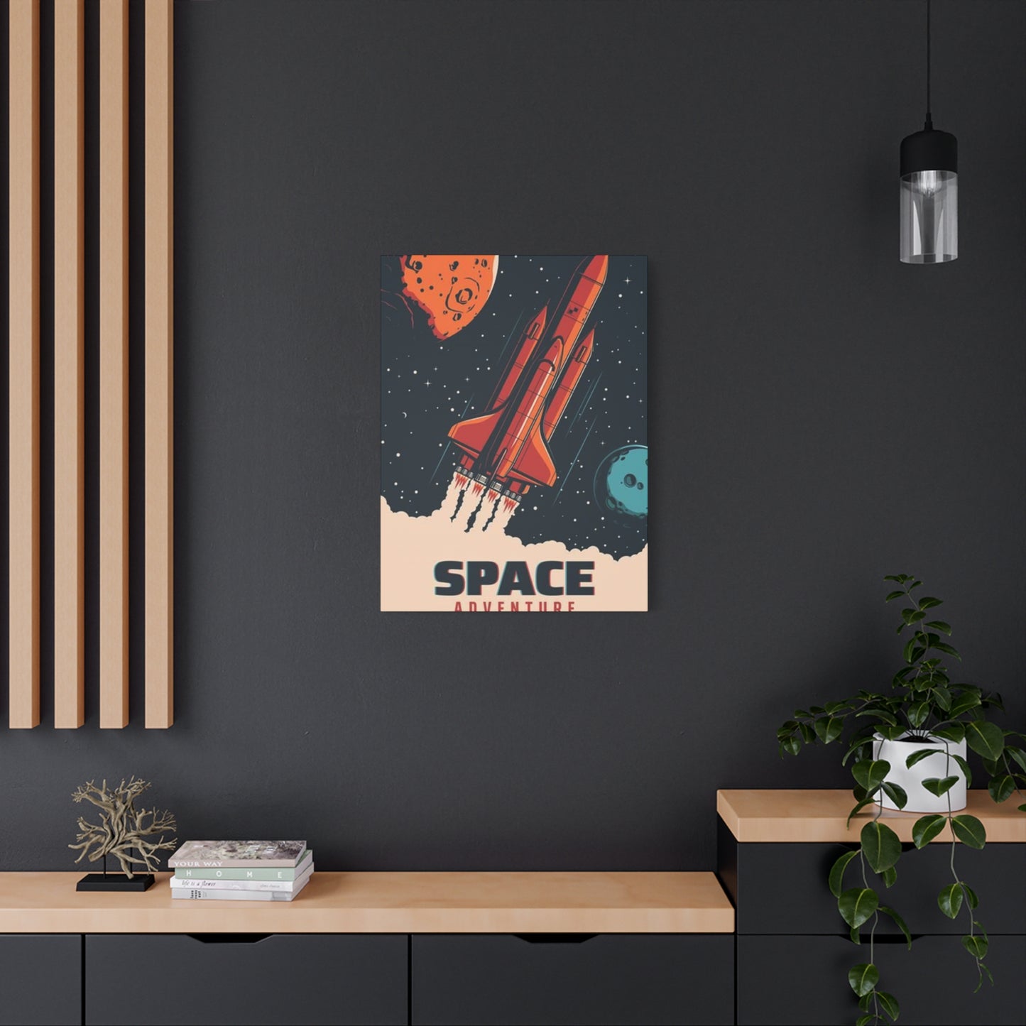 Space Adventure Poster Wall Art & Canvas Prints