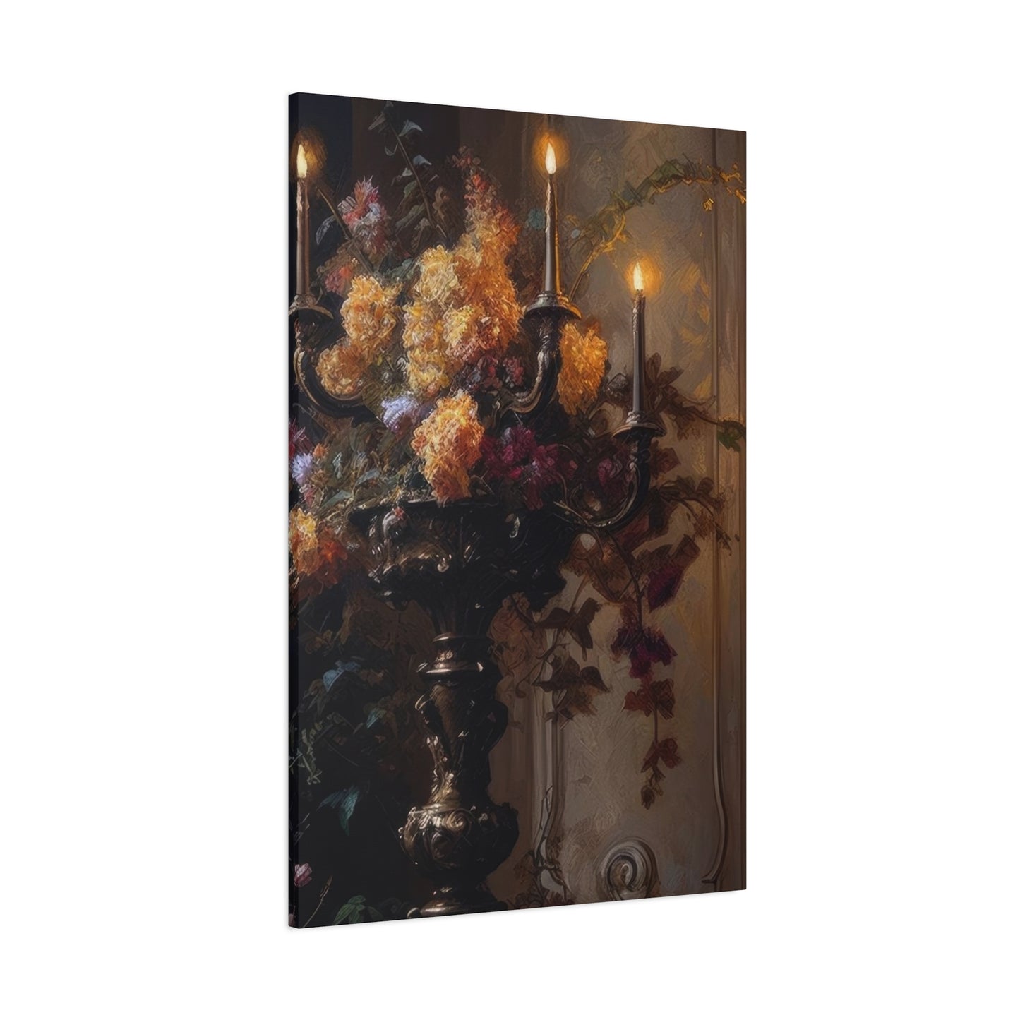 Candleabra Dark Wall Art & Canvas Prints
