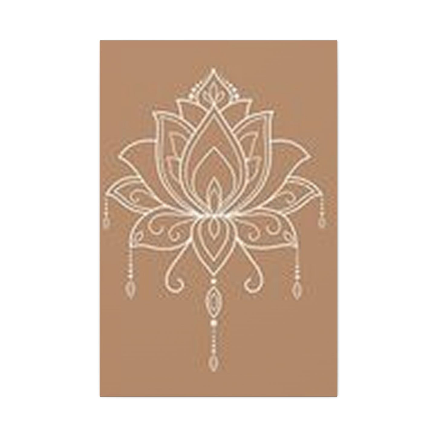 Mandala Buddha Lotus Poster Wall Art & Canvas Prints
