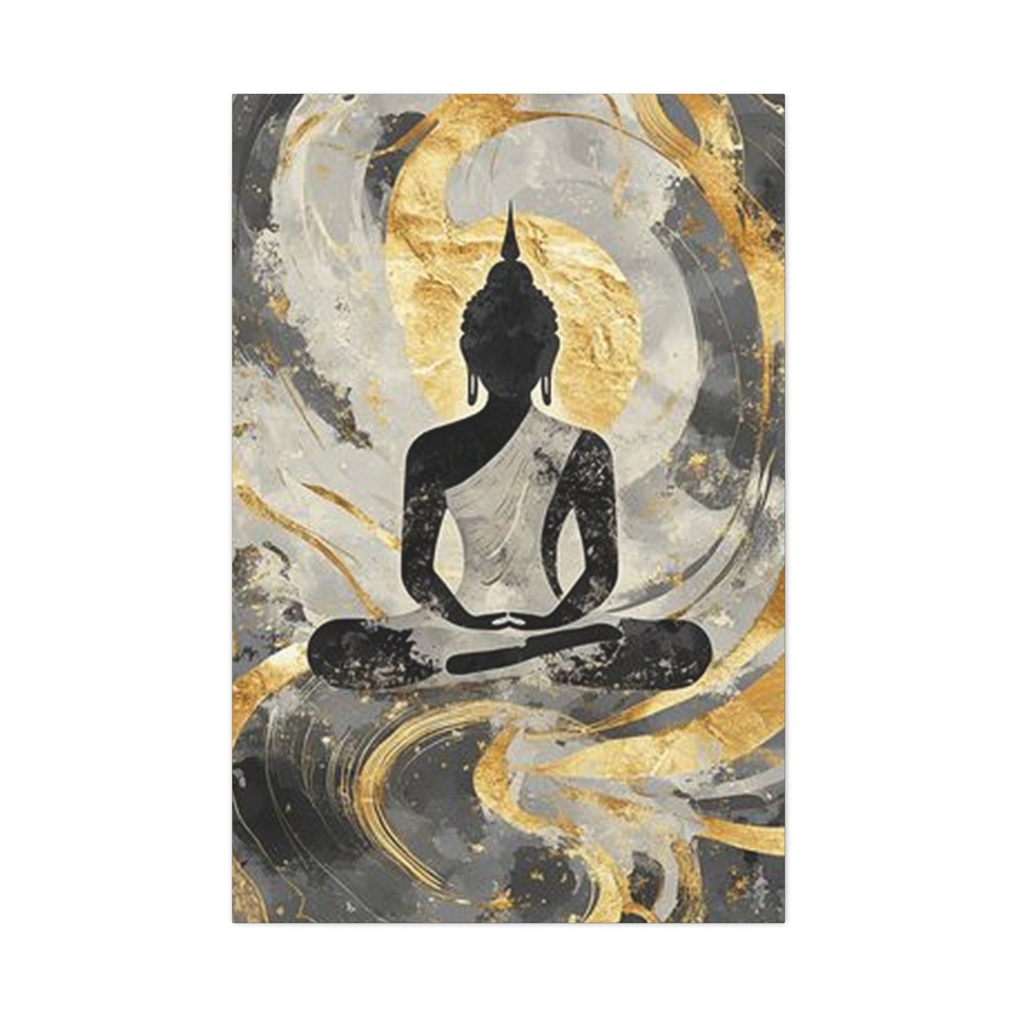 Buddha Golden Painting Wall Art & Canvas Prints