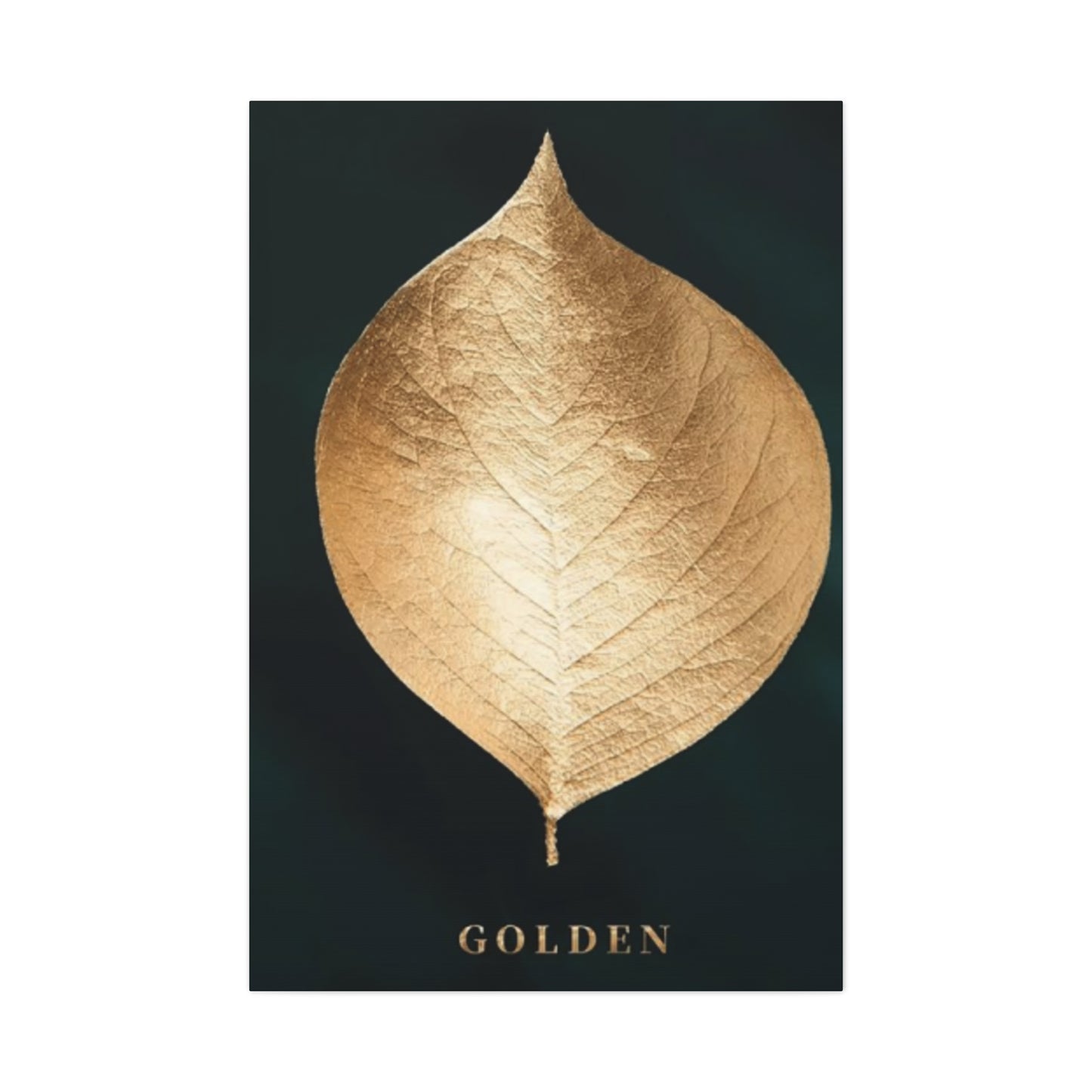 Golden Leaf Wall Art & Canvas Prints