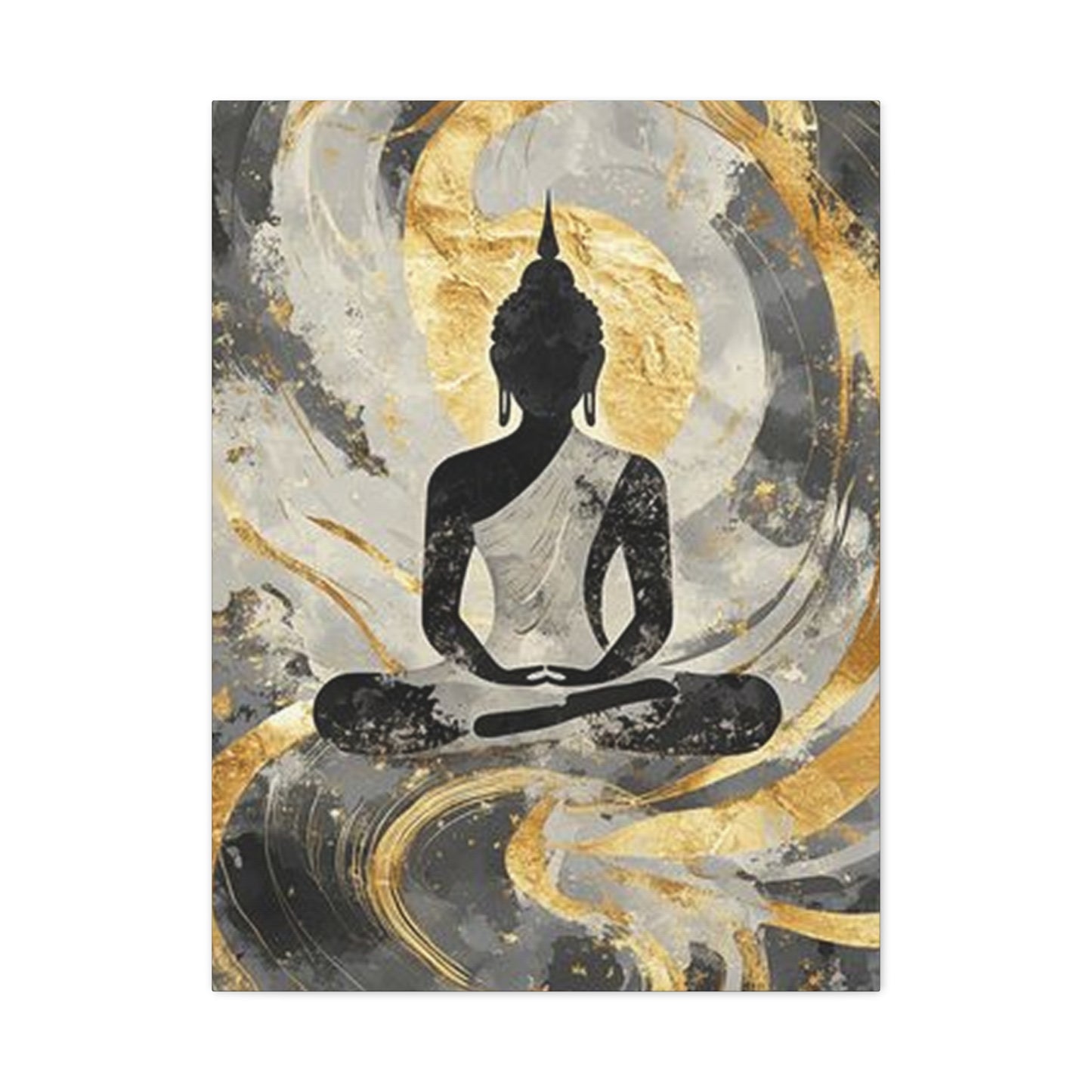 Buddha Golden Painting Wall Art & Canvas Prints