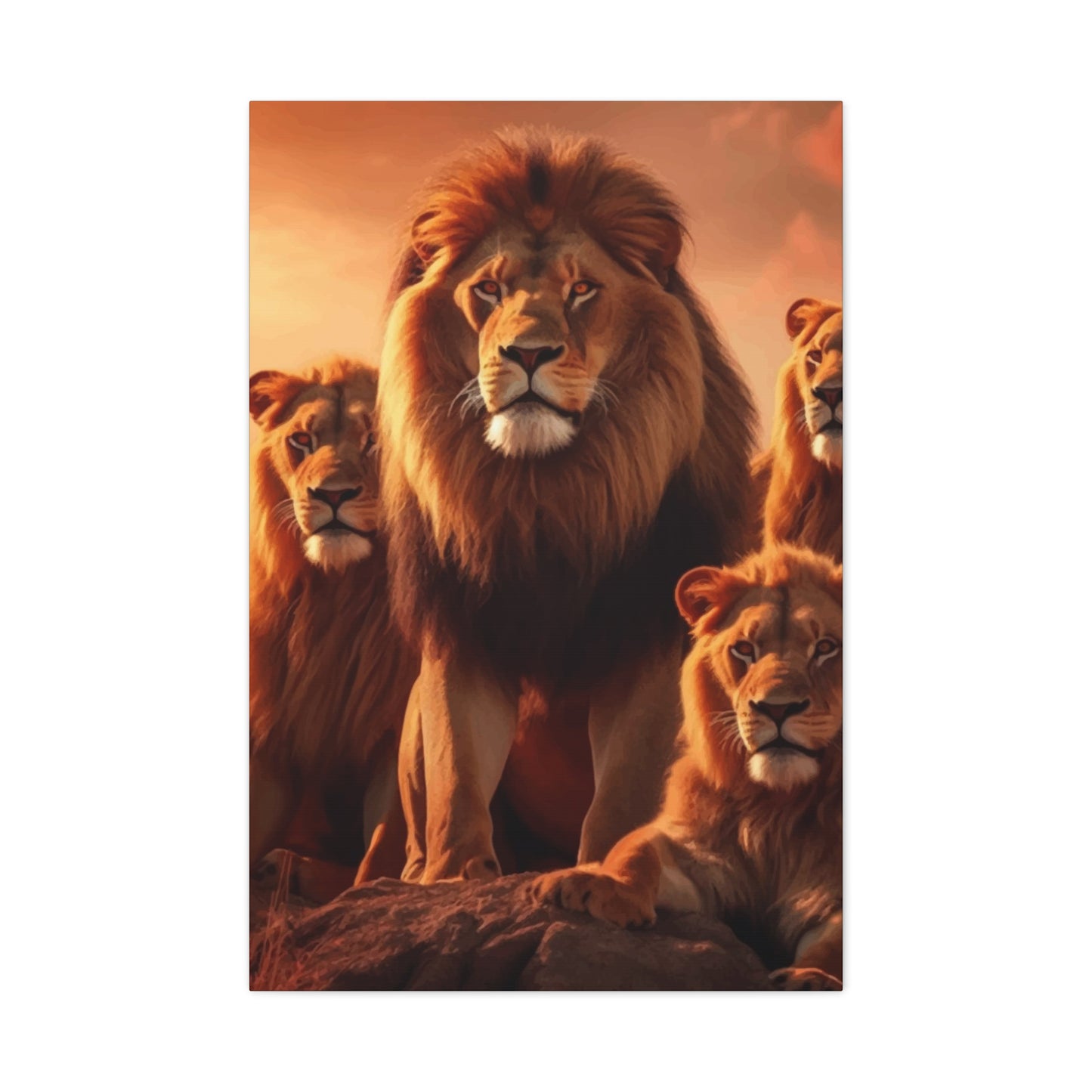 Pride of Lion Wall Art & Canvas Prints