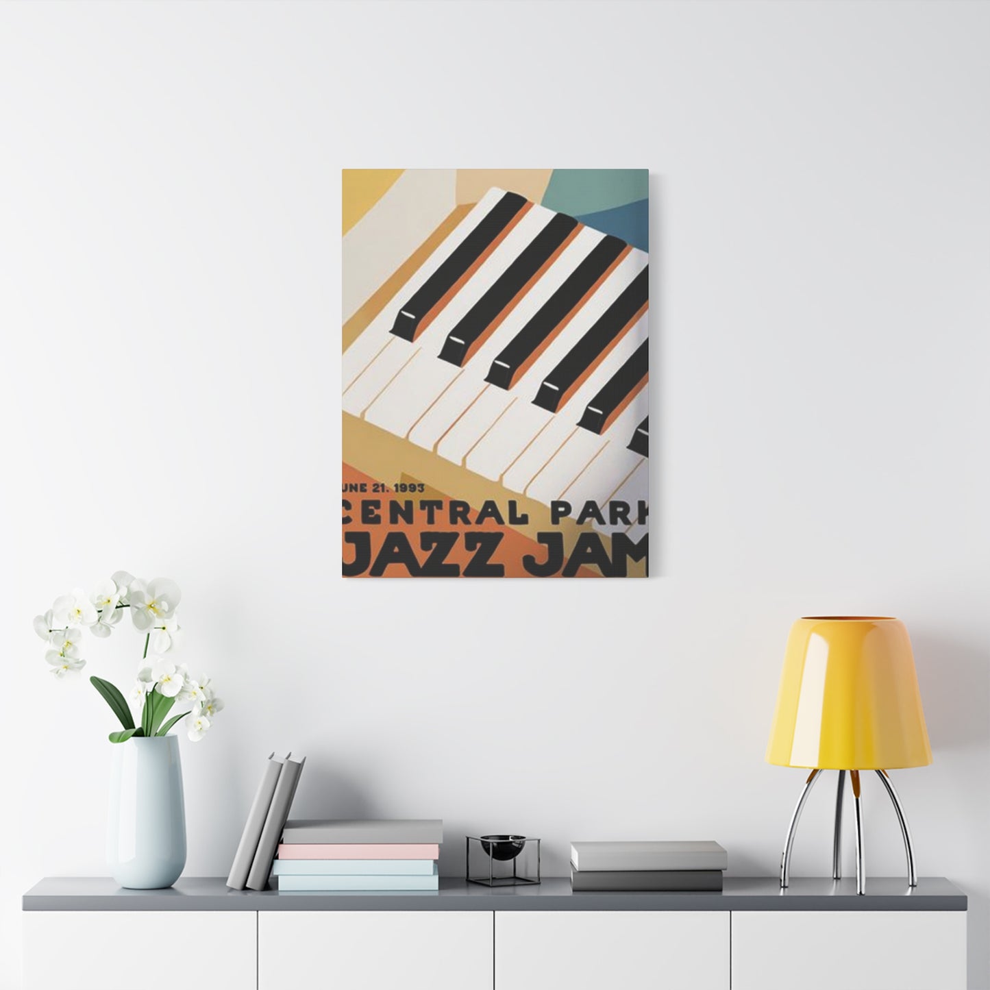Central Park Jazz Jam Wall Art & Canvas Prints