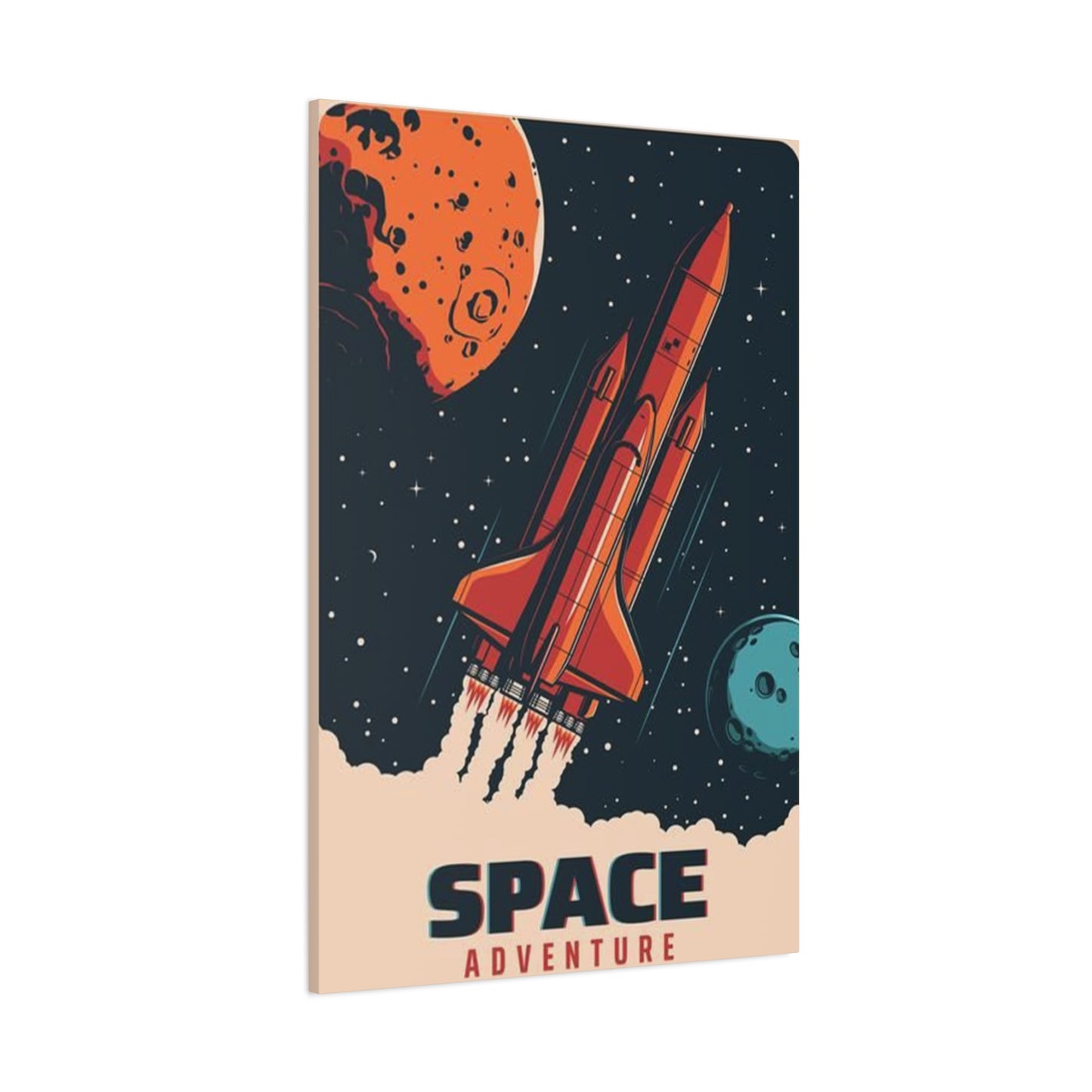 Space Adventure Poster Wall Art & Canvas Prints