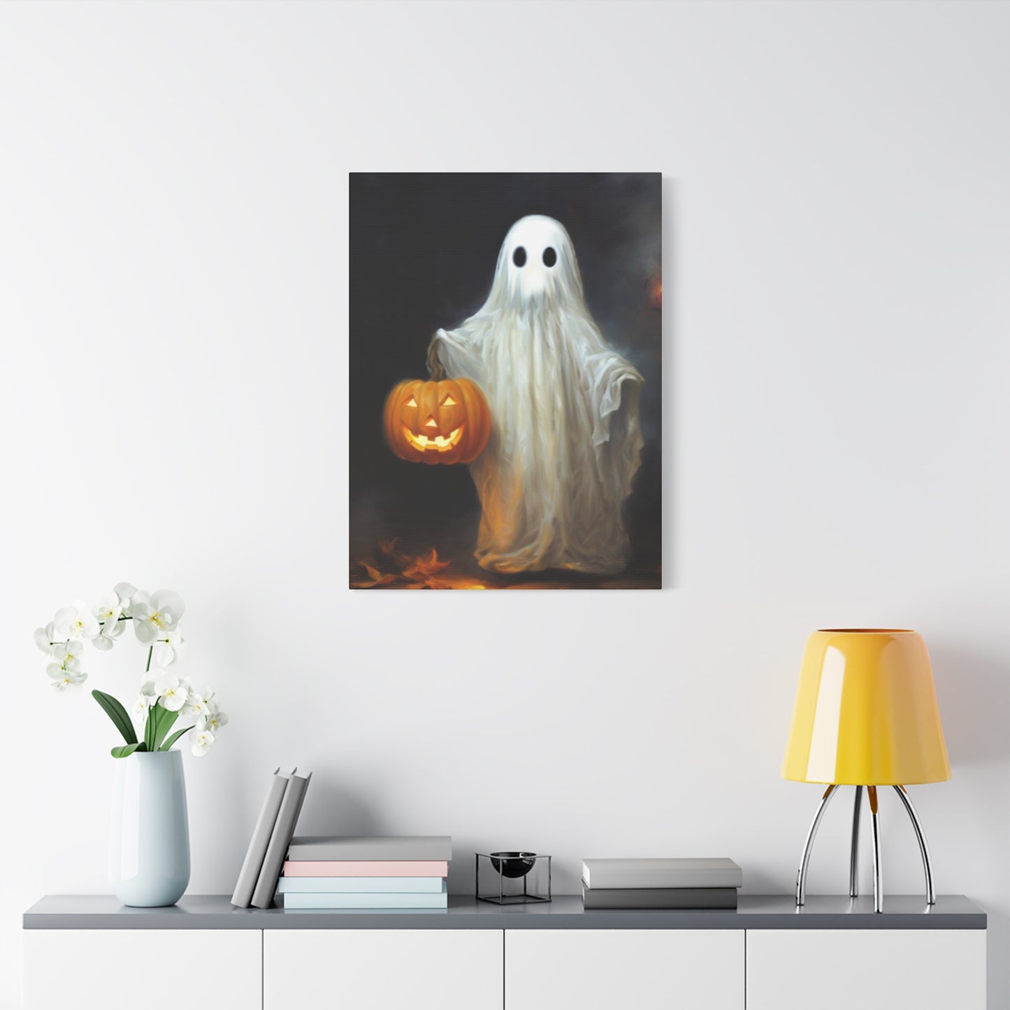 Halloween Painting Wall Art & Canvas Prints