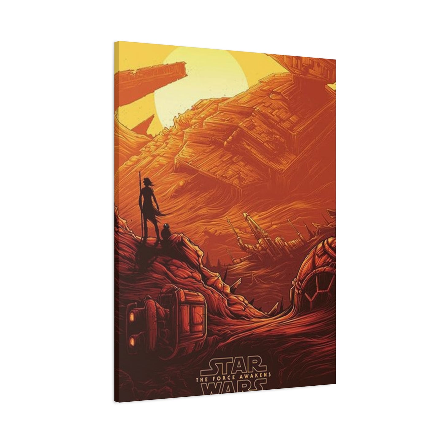 Star Wars The Force Awaken Wall Art & Canvas Prints