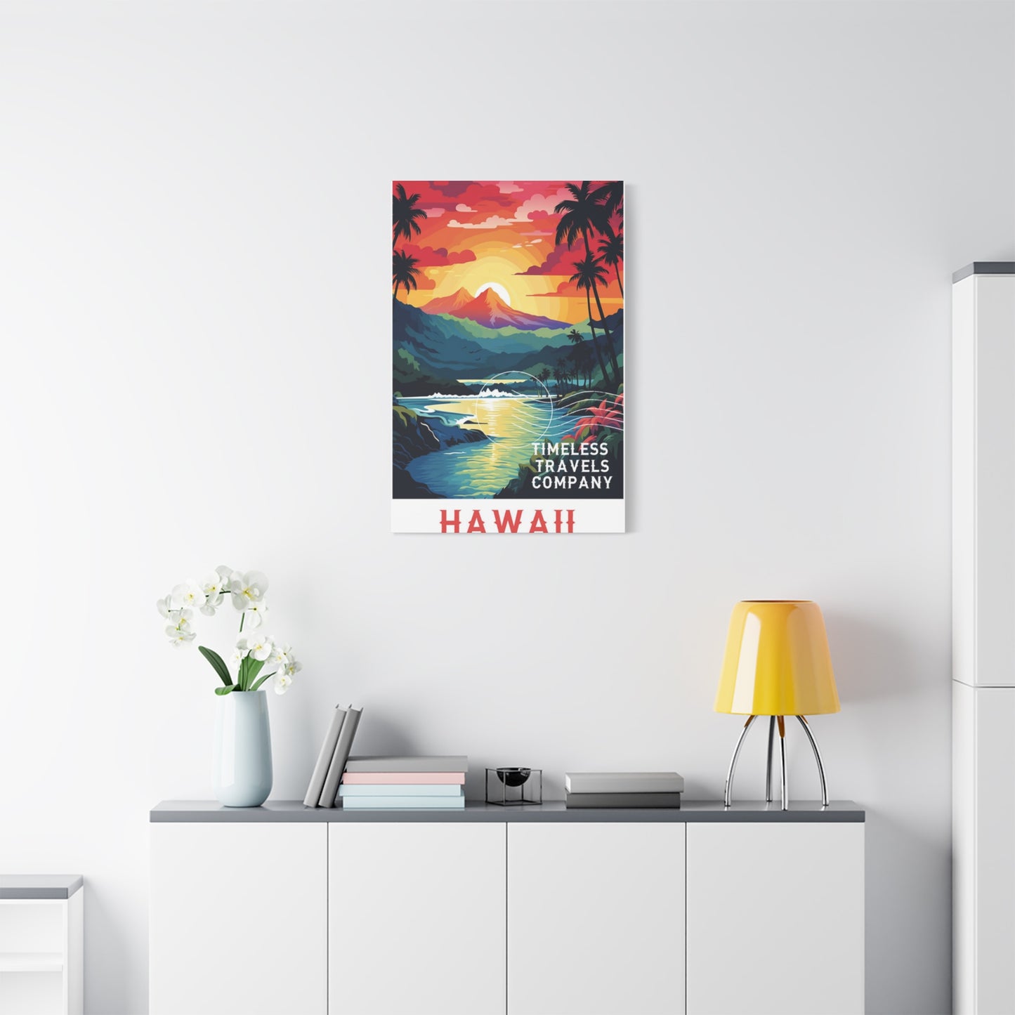 Hawaii Sunset Poster Wall Art & Canvas Prints