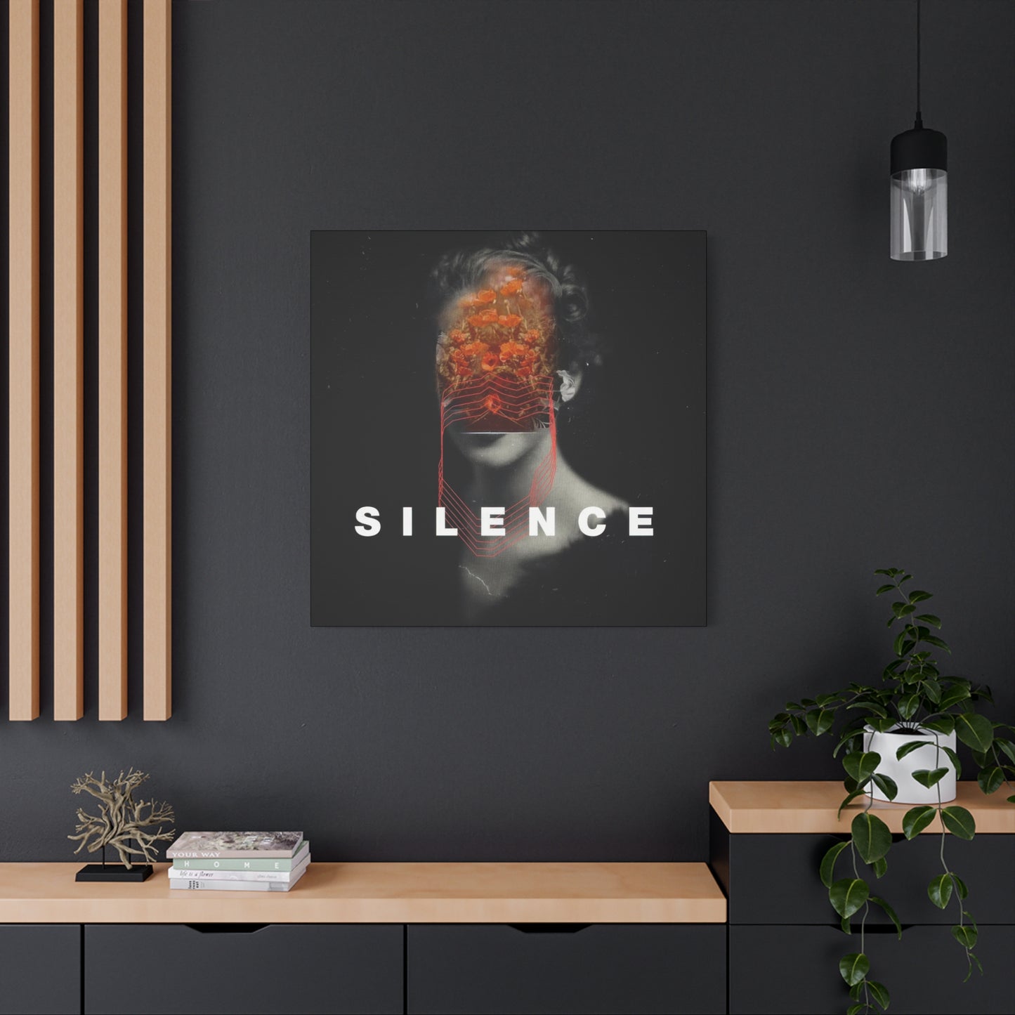 Frank Moth Silence Wall Art & Canvas Prints