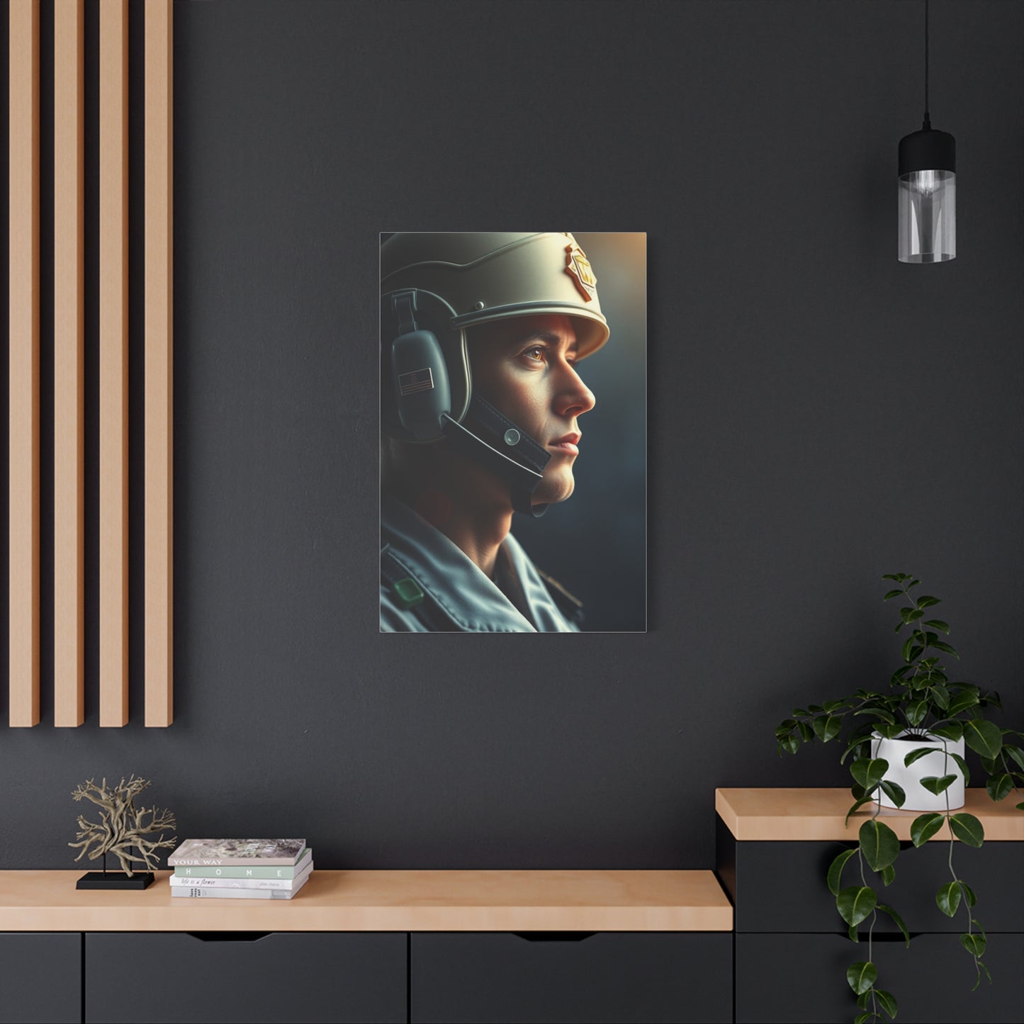 Supreme Navy (Military) Art Wall Art & Canvas Print