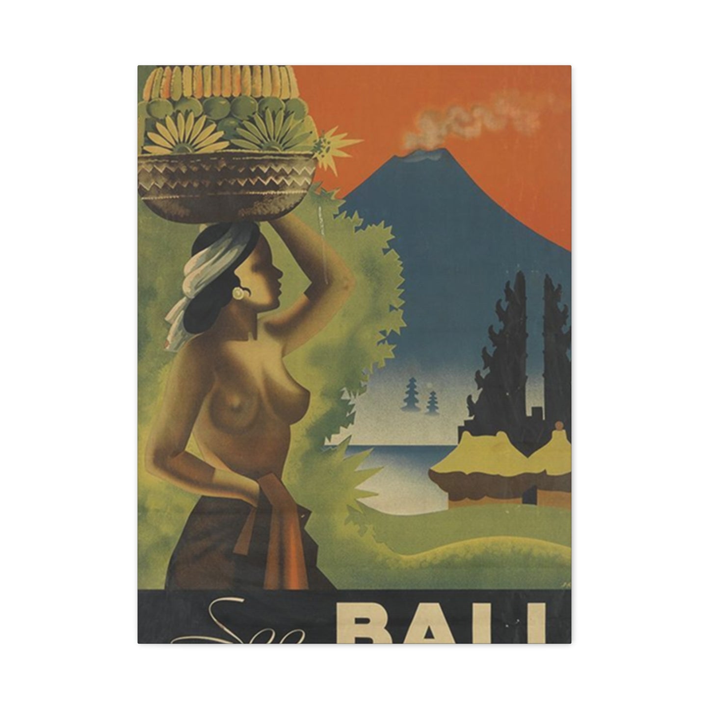 Naked Women In Bali Wall Art & Canvas Prints
