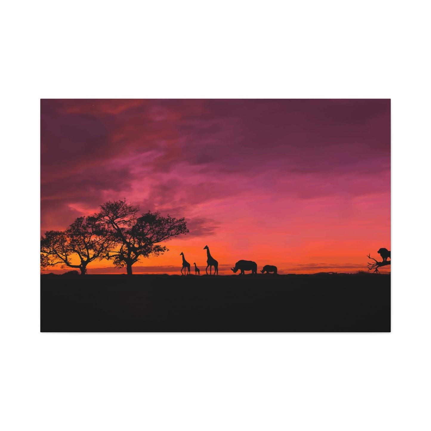 Dusk in the Wildlife Wall Art & Canvas Prints