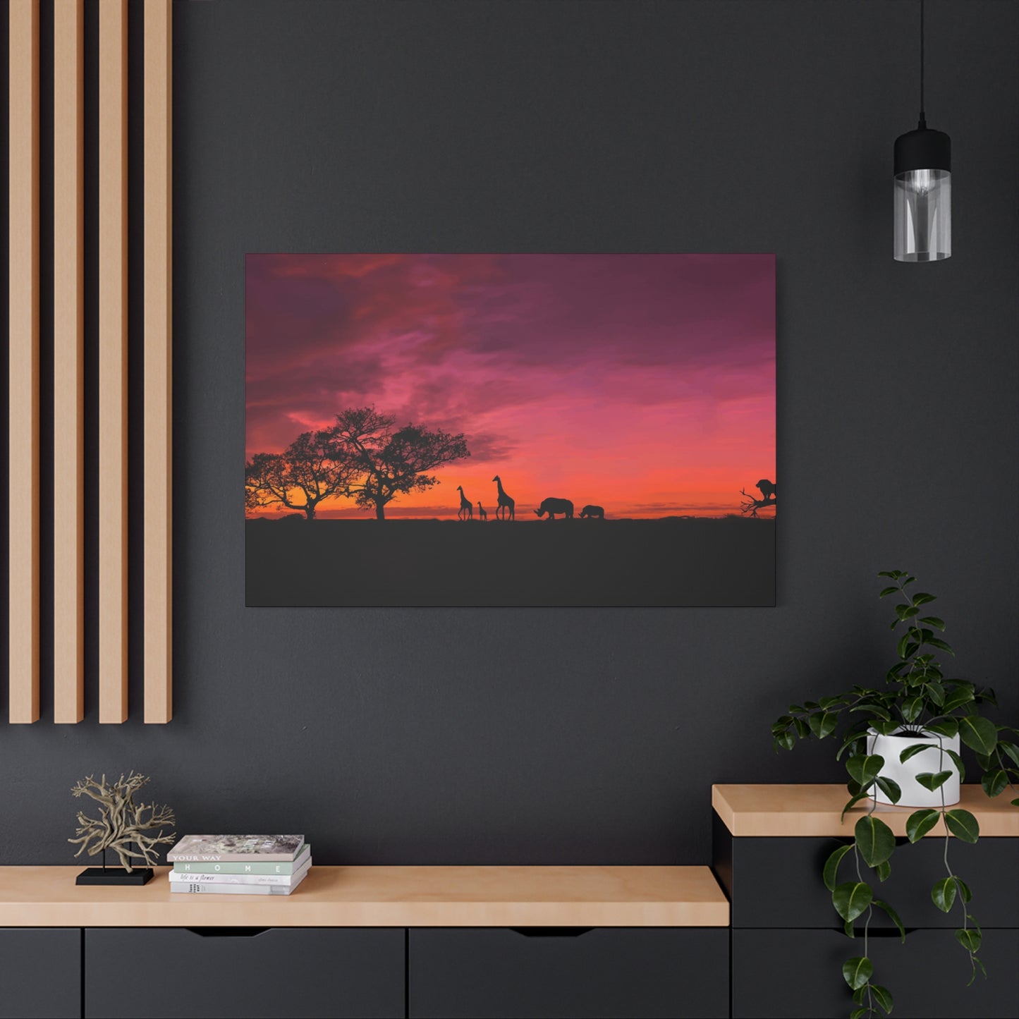 Dusk in the Wildlife Wall Art & Canvas Prints