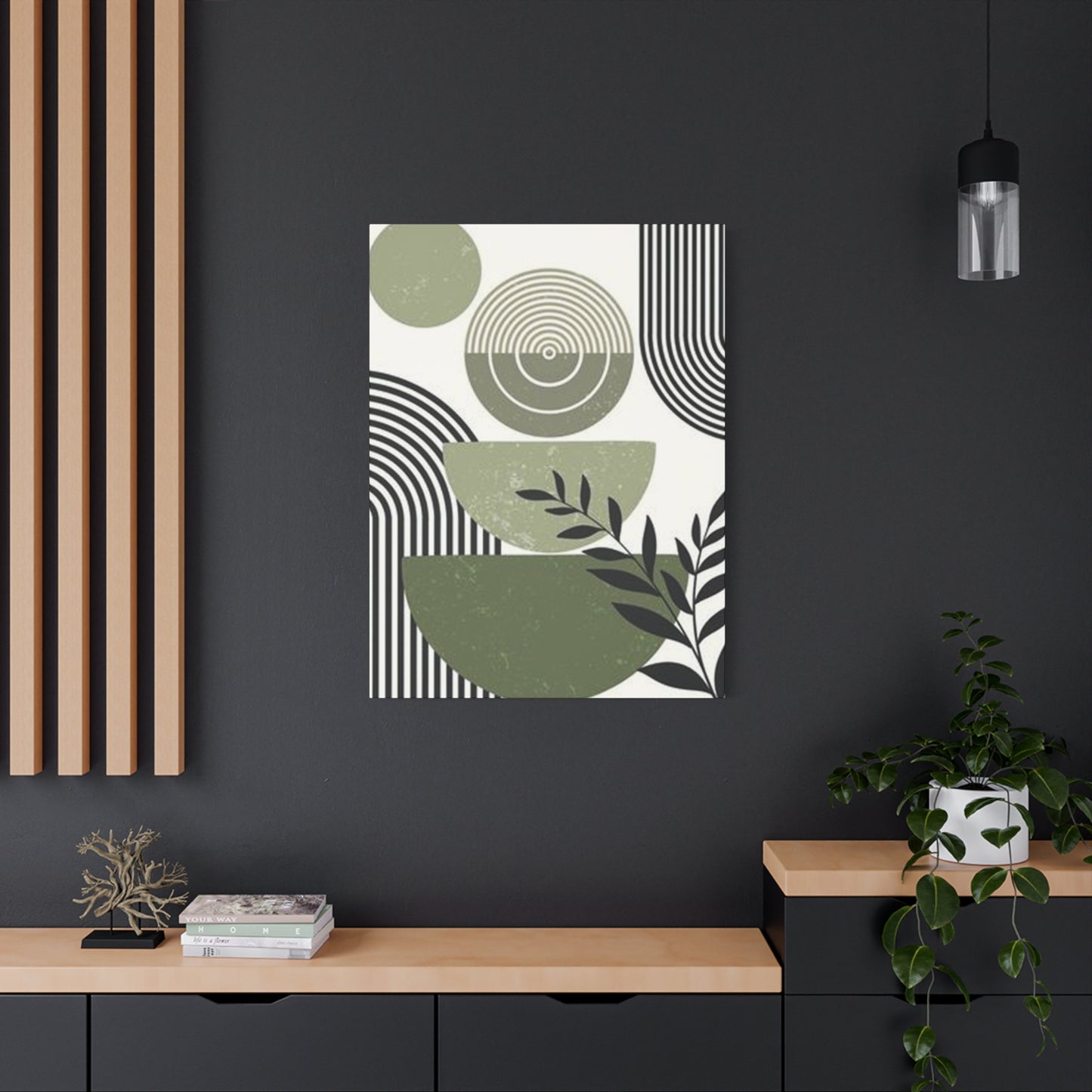Abstract Shapes Painting Wall Art & Canvas Prints