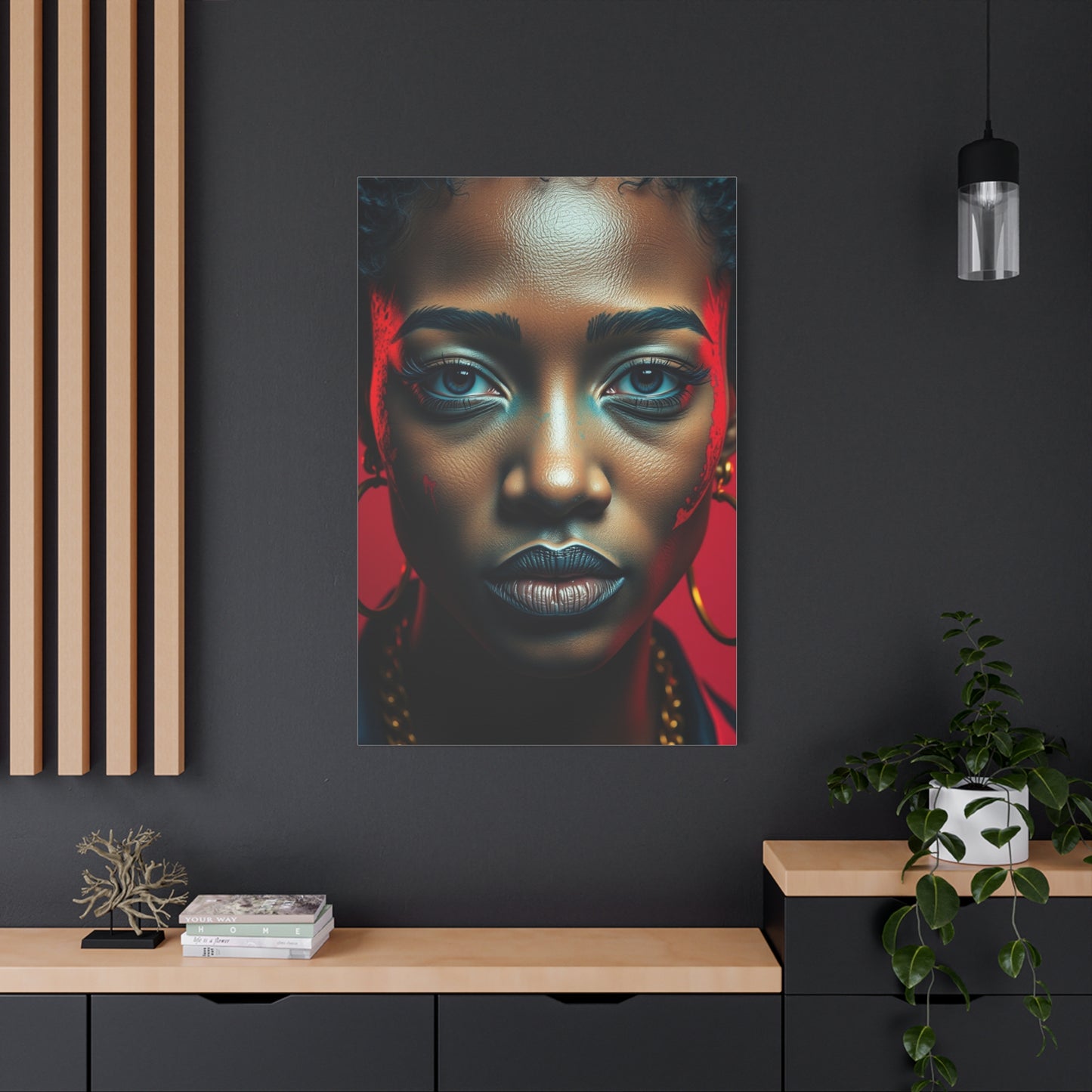Duchess of Dynamic Hues Wall Art & Canvas Print