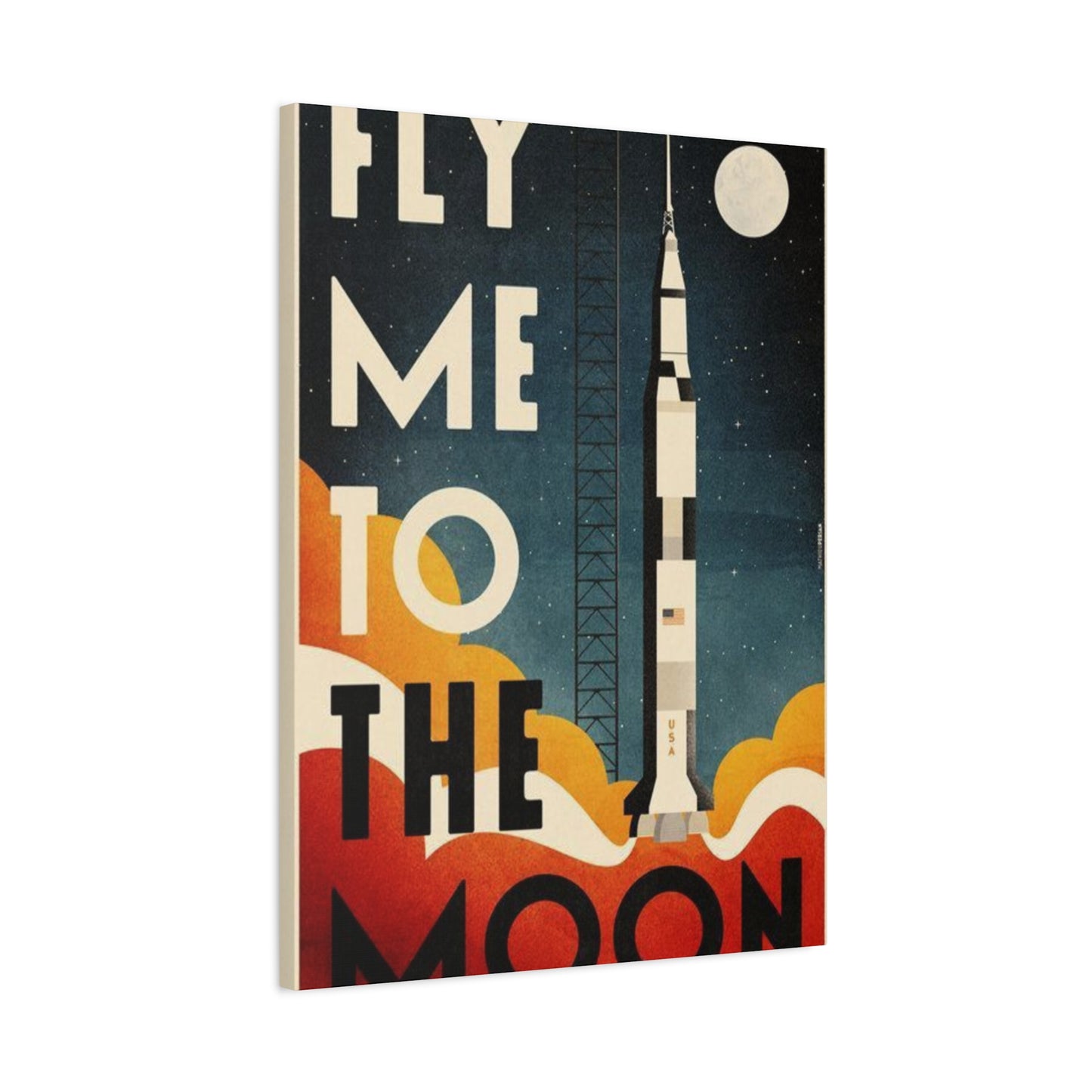 Fly Me To The Moon Wall Art & Canvas Prints