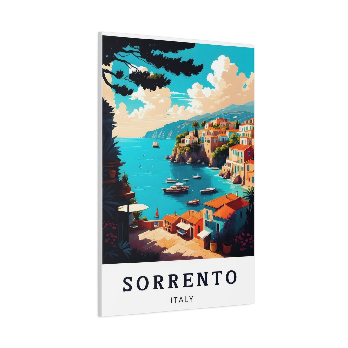 Sorrento Italy Cityscape Wall Art & Canvas Prints
