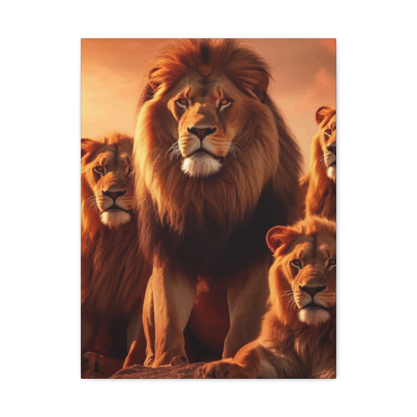 Pride of Lion Wall Art & Canvas Prints