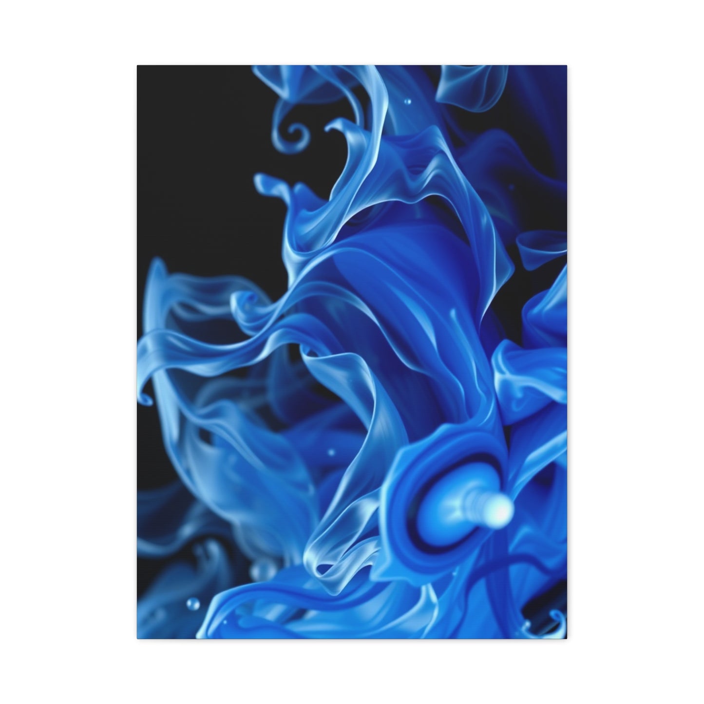 Collection Black, White & Blue Art Wall Art & Canvas Print