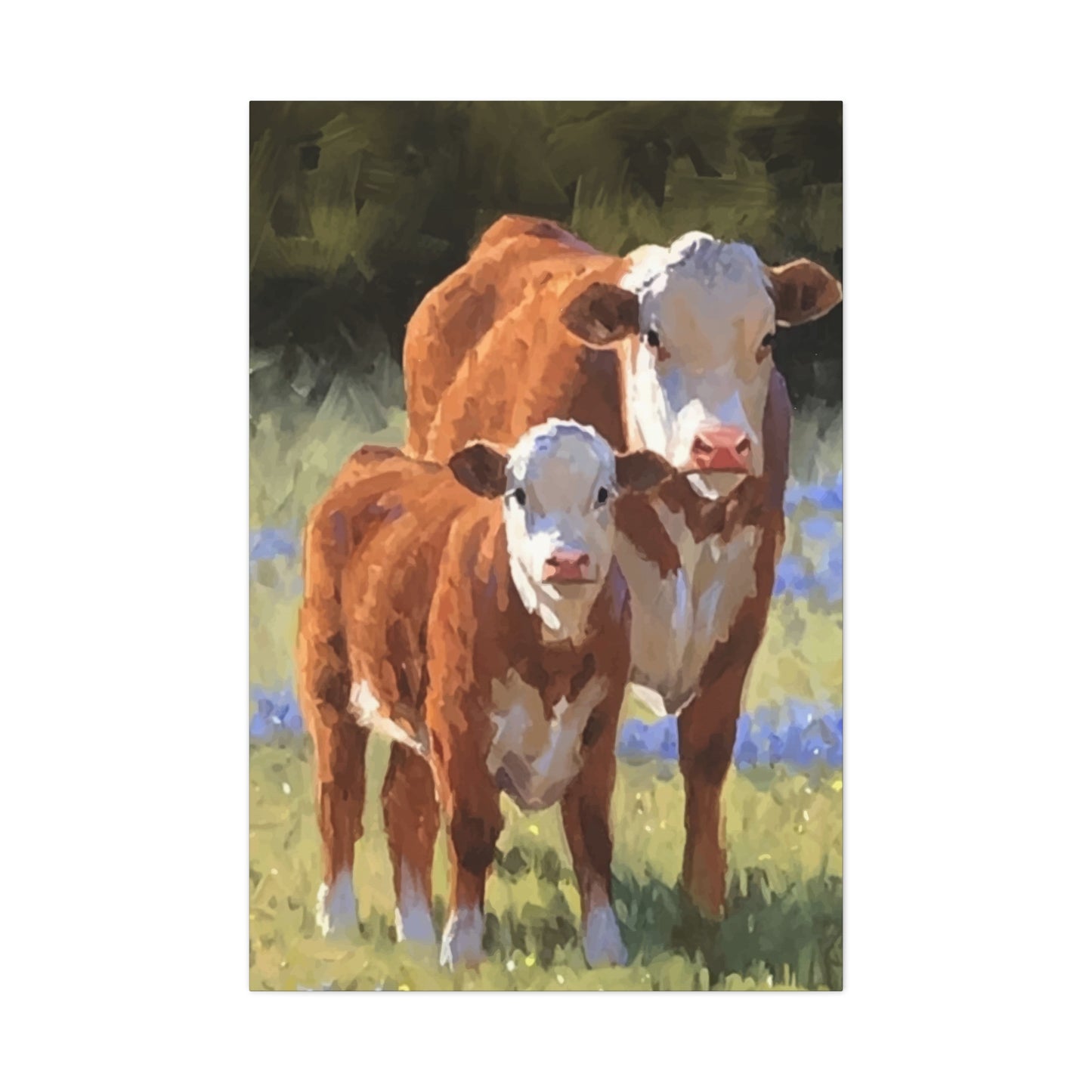 Beautiful Cow Wall Art & Canvas Prints