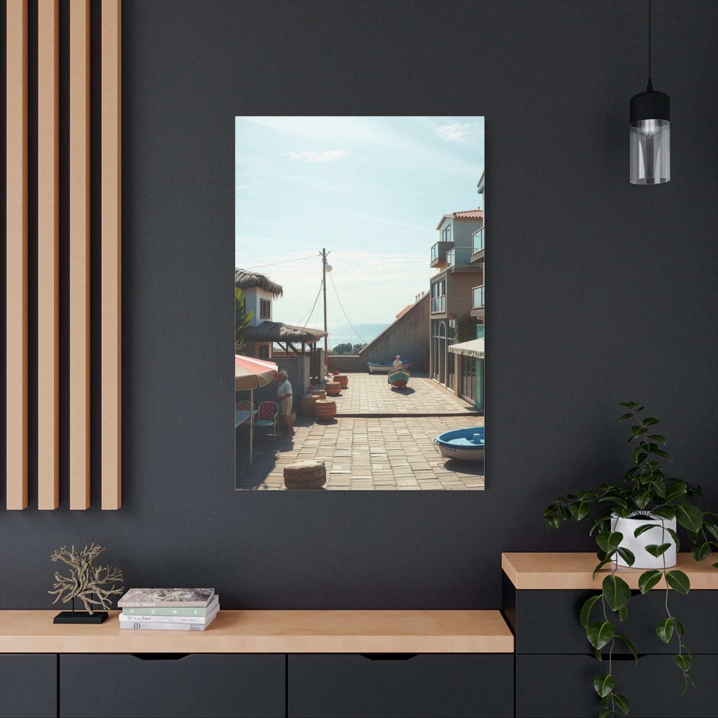 Contemporary Oceanic Dream Wall Art & Canvas Print