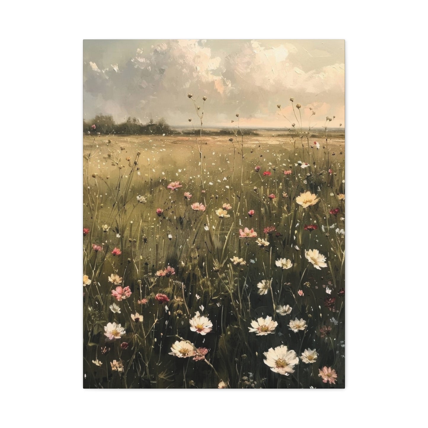 Wildflower Field Countryside Wall Art & Canvas Prints