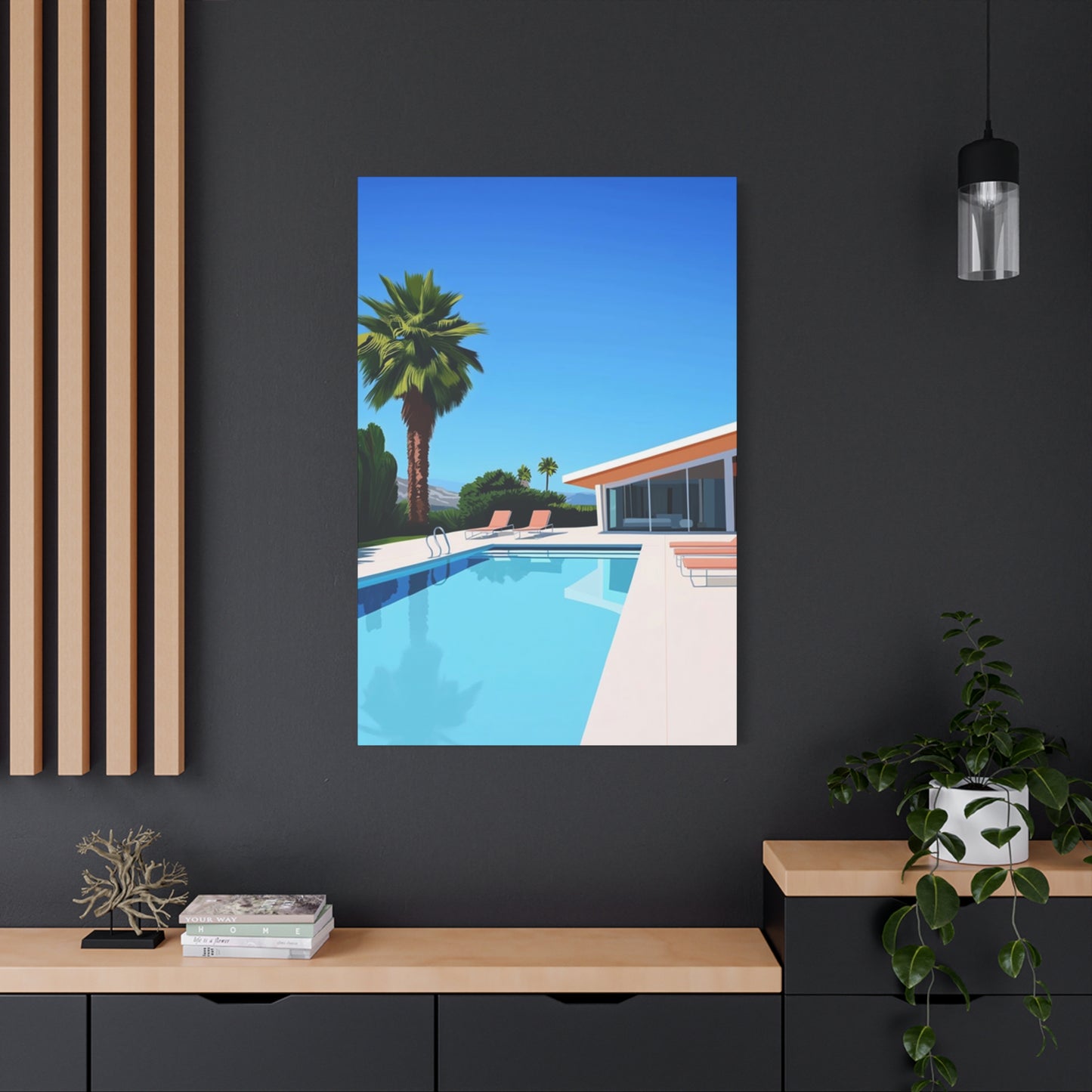 Swimming Pool In Resort Wall Art & Canvas Prints