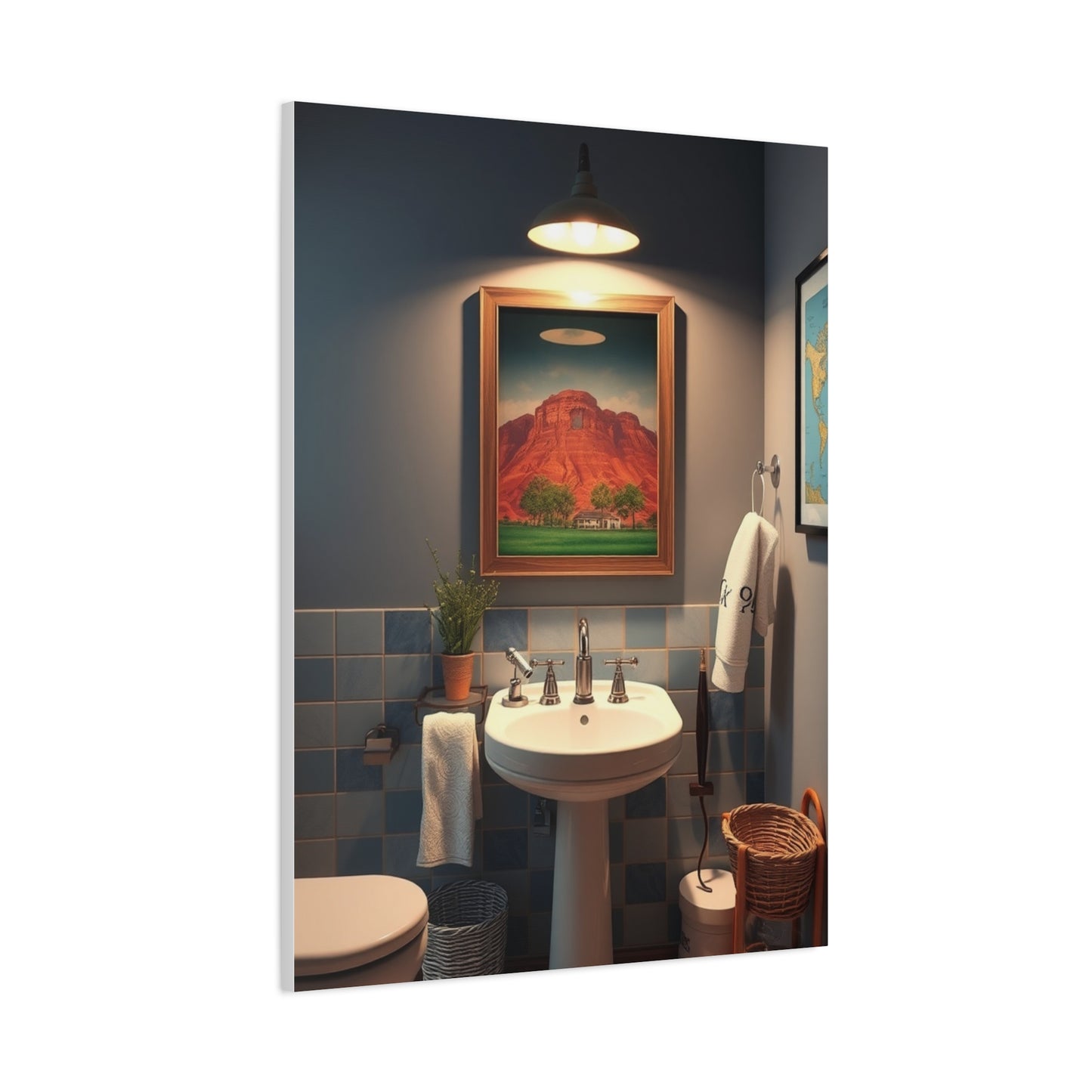Kid’s Bathroom Art Canvas Art 1 Wall Art & Canvas Print