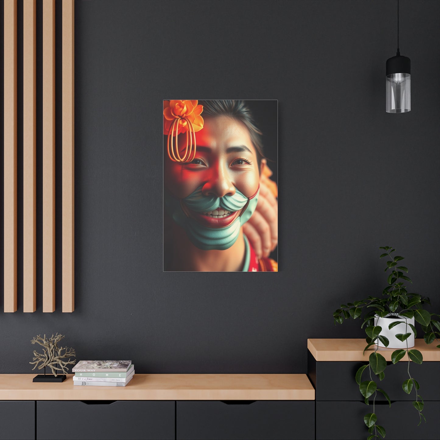 Supreme Happiness Art Wall Art & Canvas Print