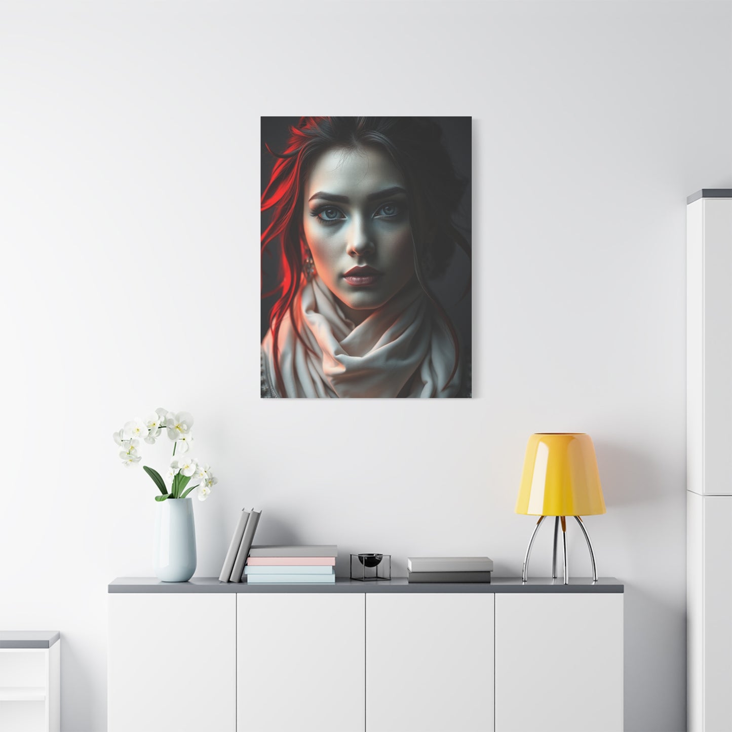 Supreme Black, White & Red Art Collection Wall Art & Canvas Print