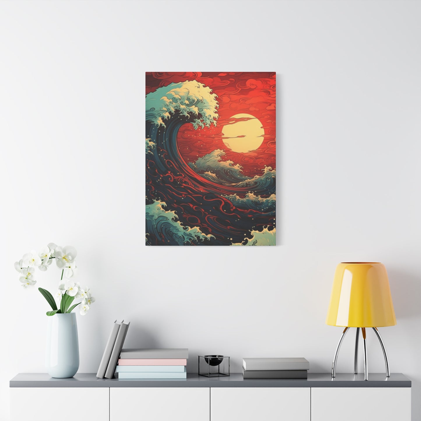Vintage Waves Wall Art & Canvas Prints