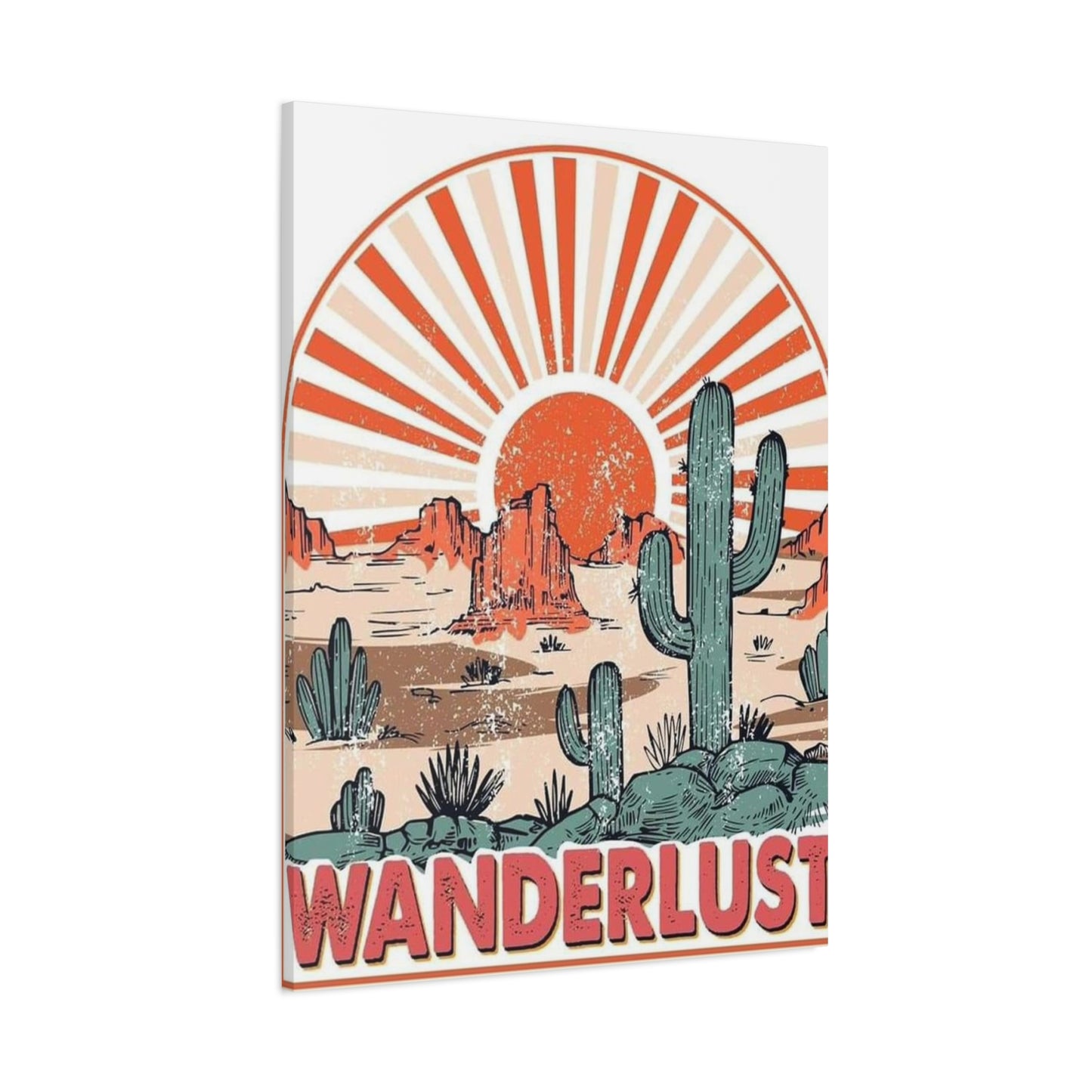 Wanderlust Texas Poster Wall Art & Canvas Prints
