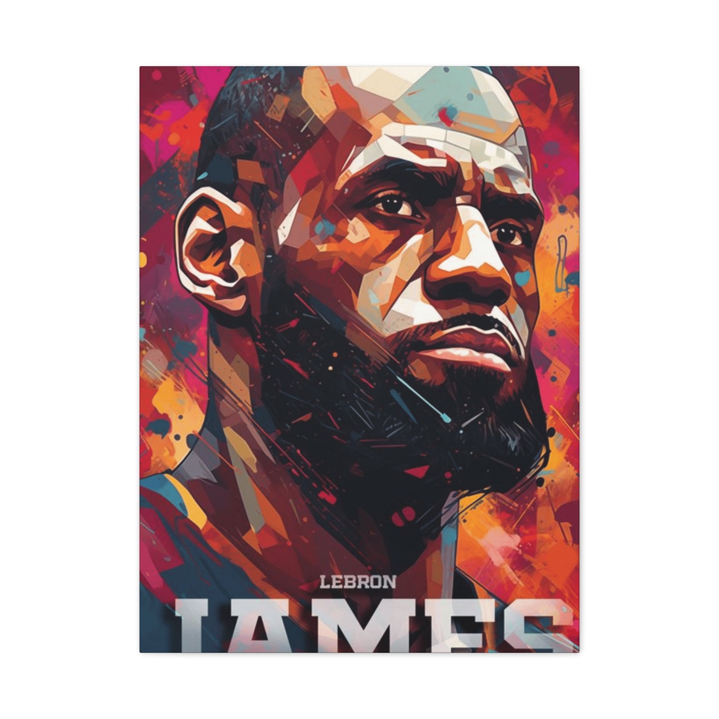 Lebron James Poster Wall Art & Canvas Prints