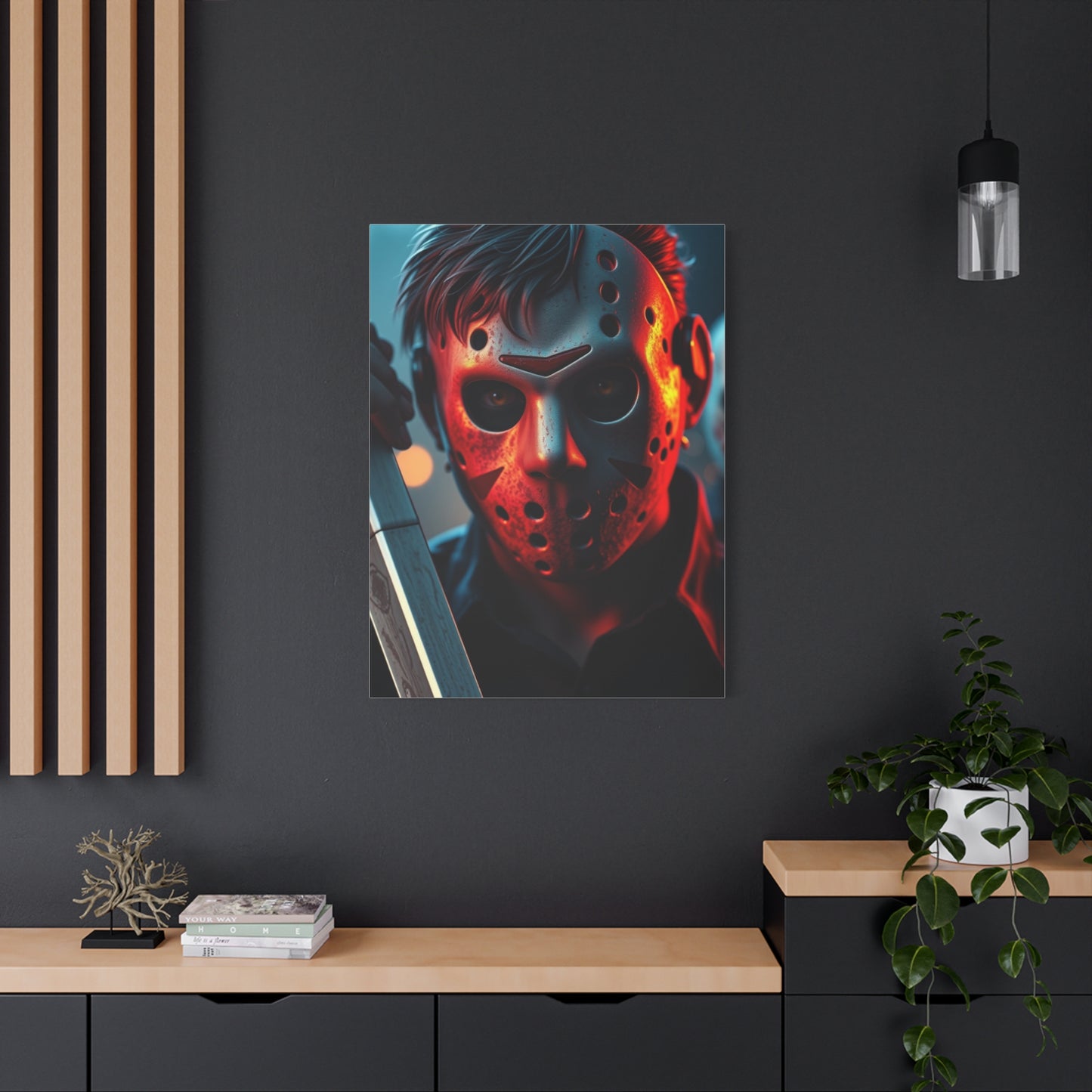 Friday The 13th Characters Art Refined Canvas Wall Art & Canvas Print