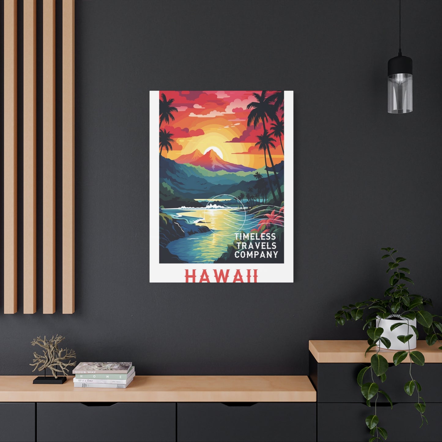 Hawaii Sunset Poster Wall Art & Canvas Prints