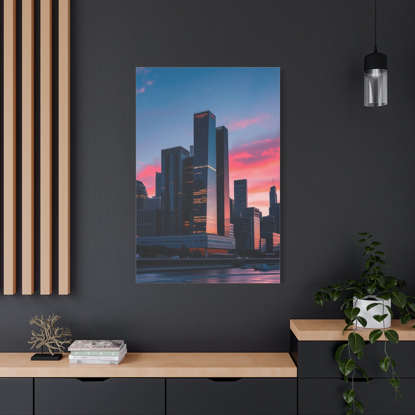Chicago Skylines Art Refined Canvas Wall Art & Canvas Print