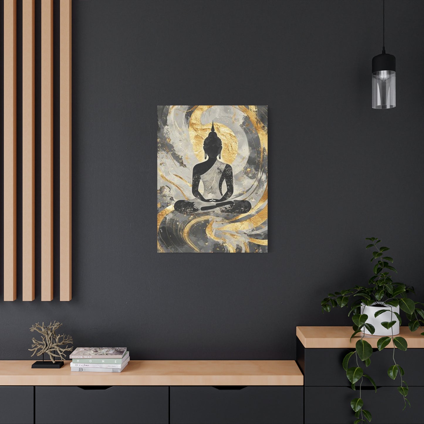 Buddha Golden Painting Wall Art & Canvas Prints