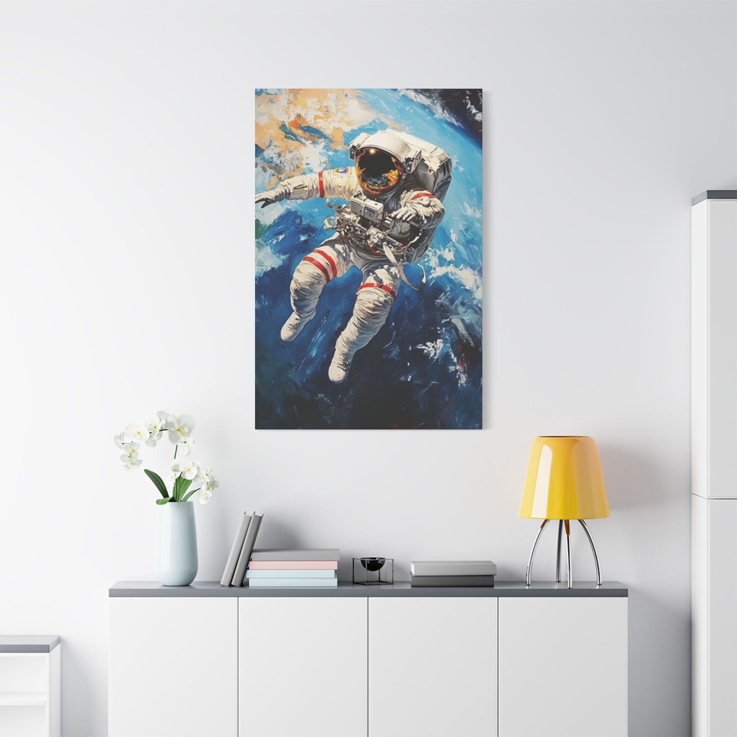 Astronaut In Space Wall Art & Canvas Prints