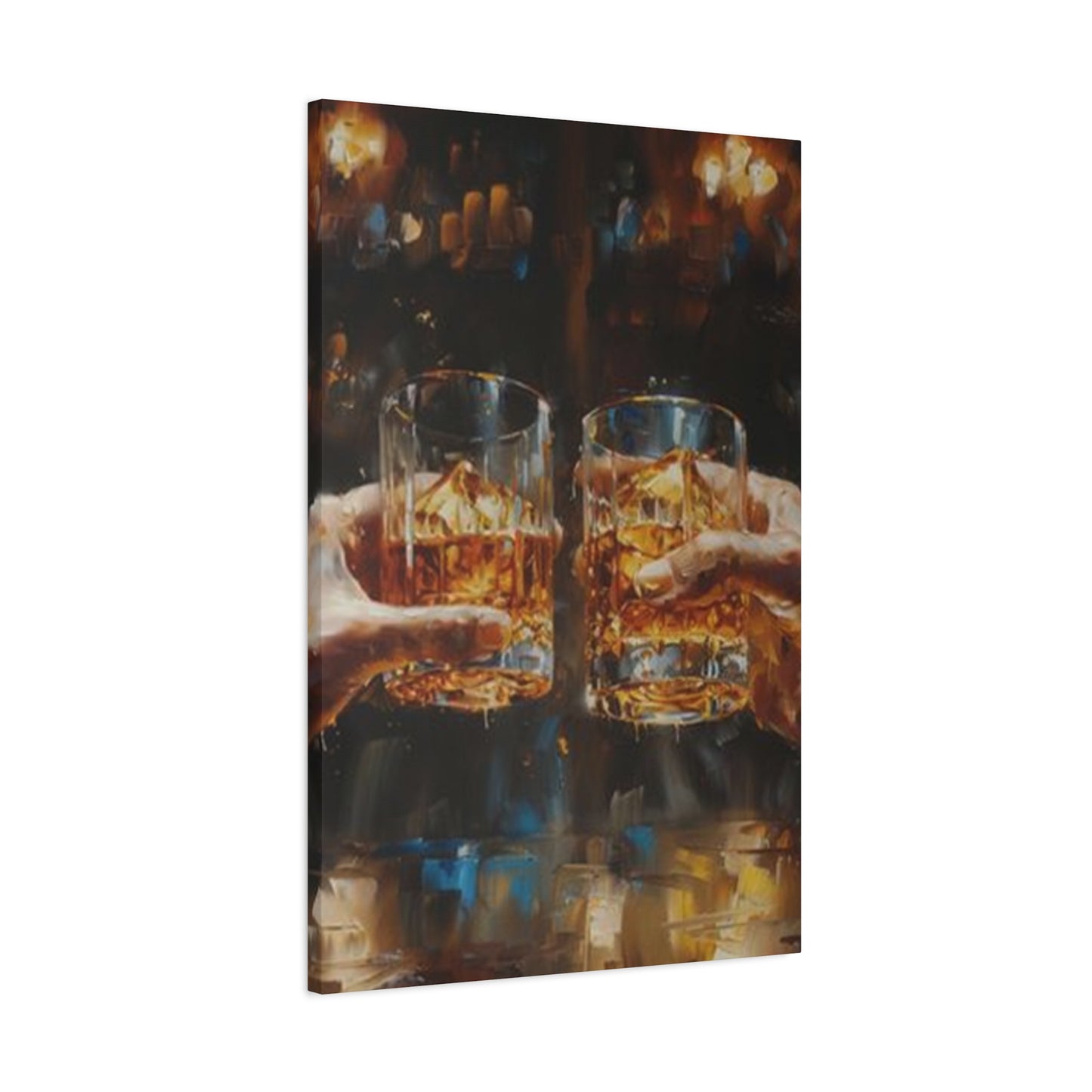 Whiskey Cheers Wall Art & Canvas Prints
